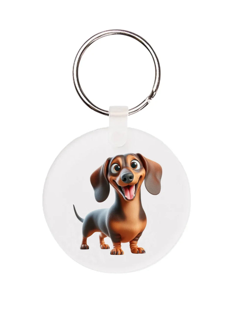 Kör alakú kulcstartó eleje