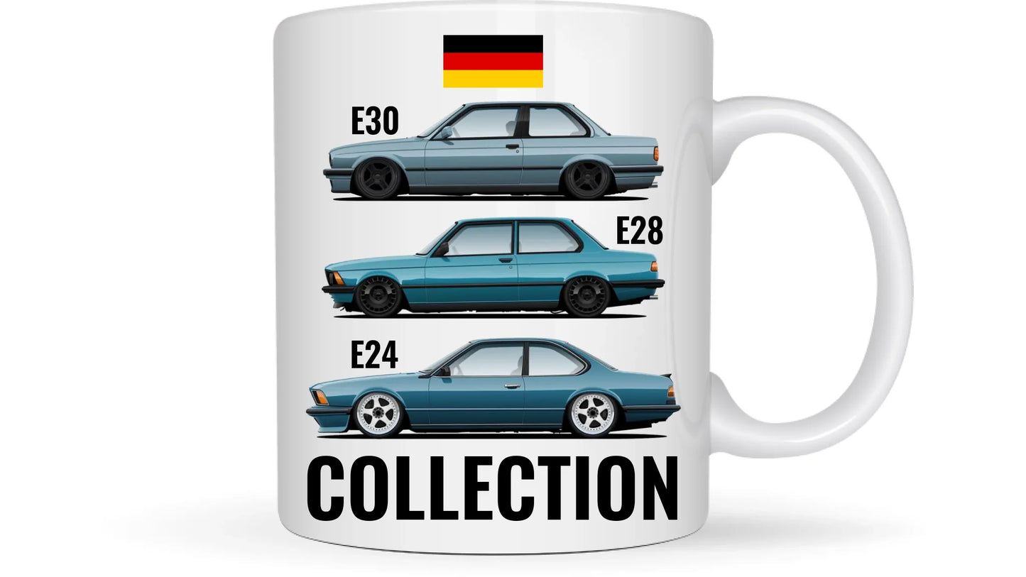 Autó illusztráció - Car collection 62. - Egyedi személyre szabható bögre