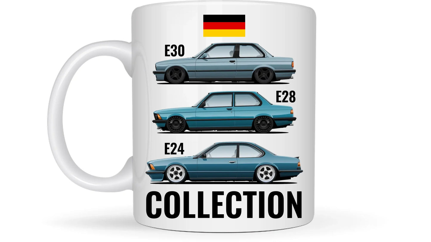 Autó illusztráció - Car collection 62. - Egyedi személyre szabható bögre