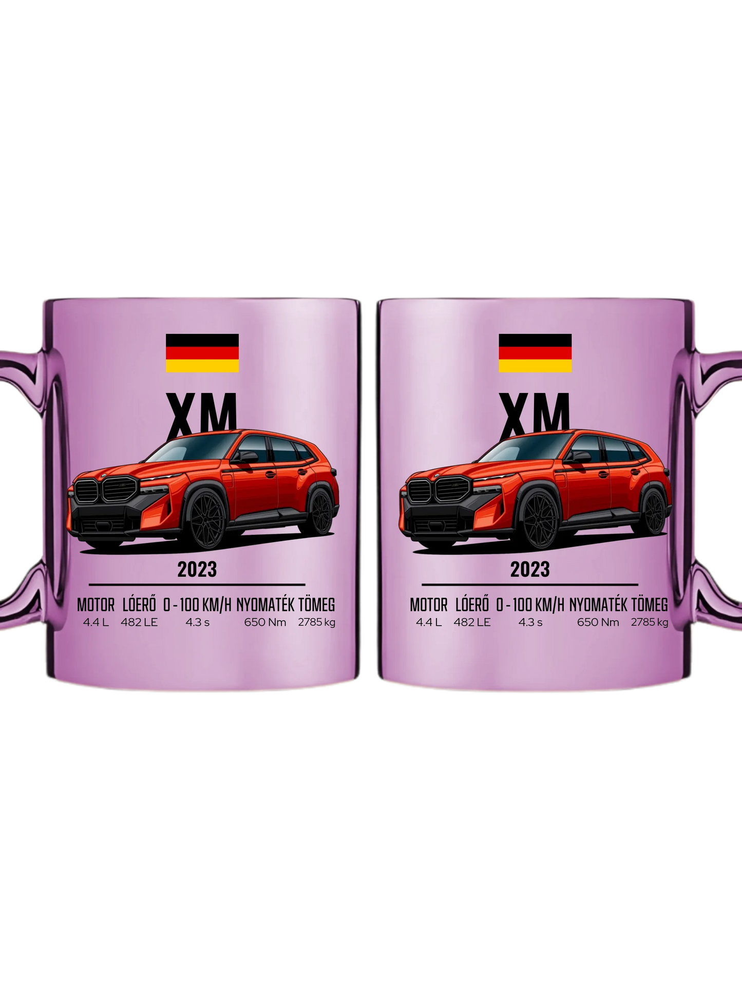 Autó illusztráció - XM 79. - Egyedi személyre szabható bögre
