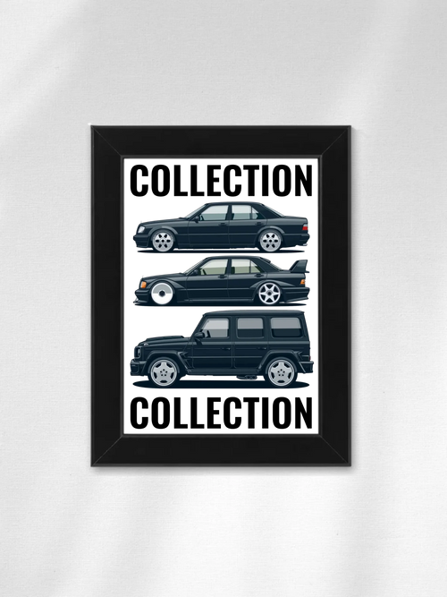Autó illusztráció - Collection 51. - Falikép