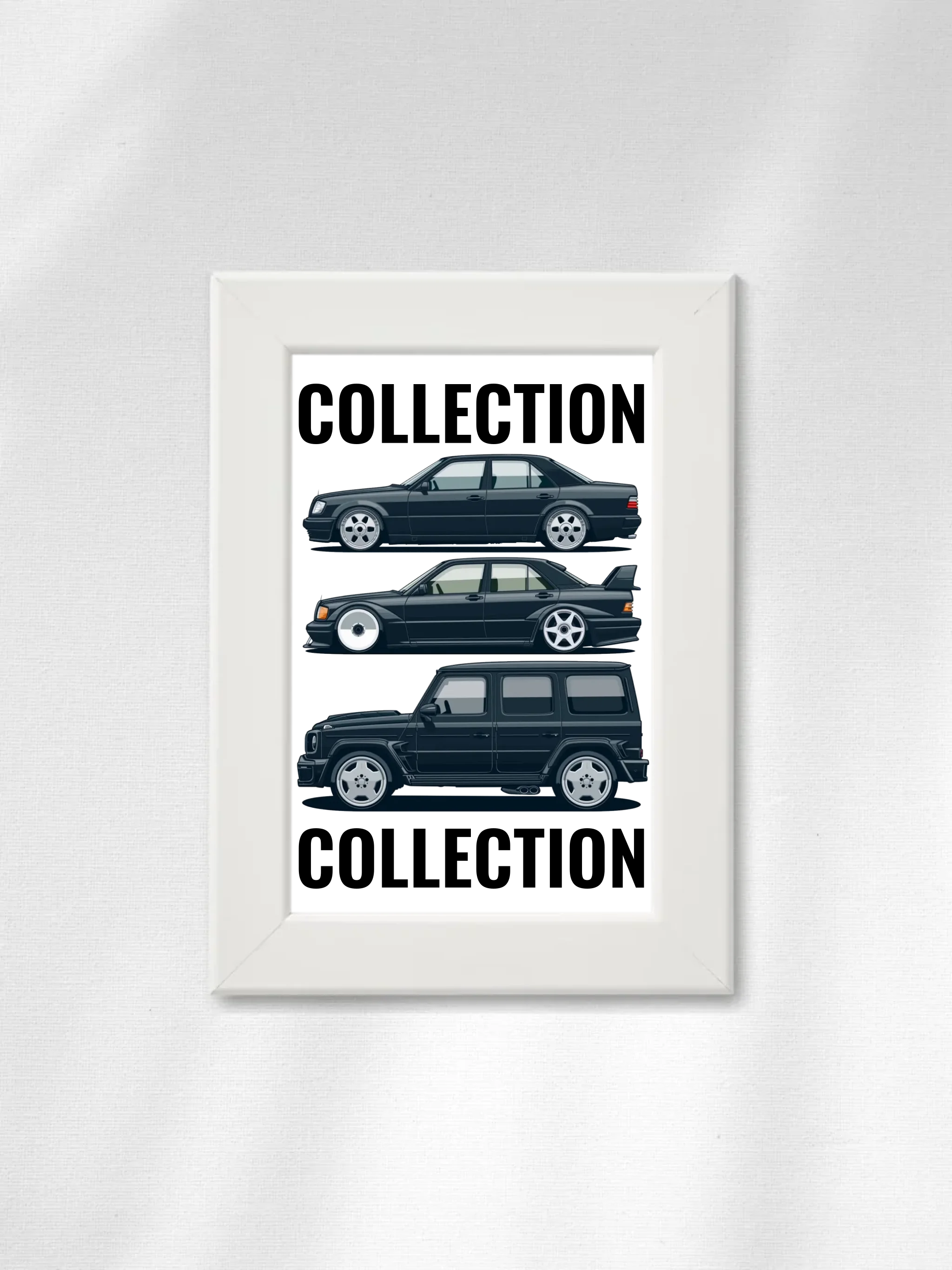 Autó illusztráció - Collection 51. - Falikép