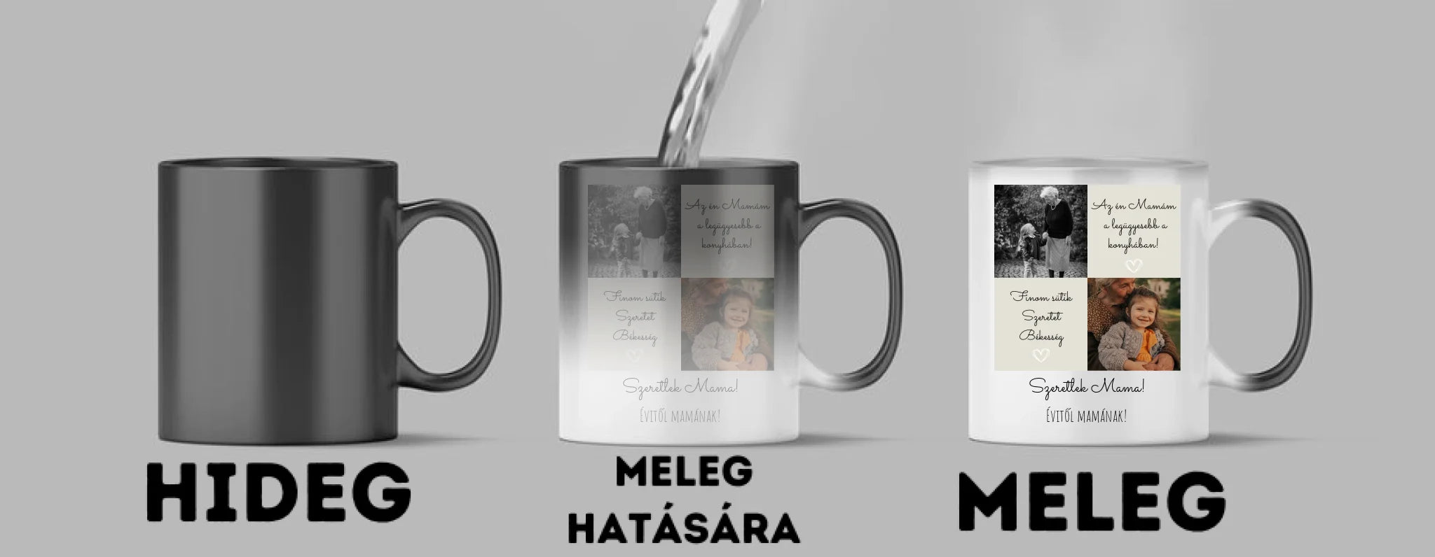 Mama 2. - 2 fénykép - Saját fényképes bögre
