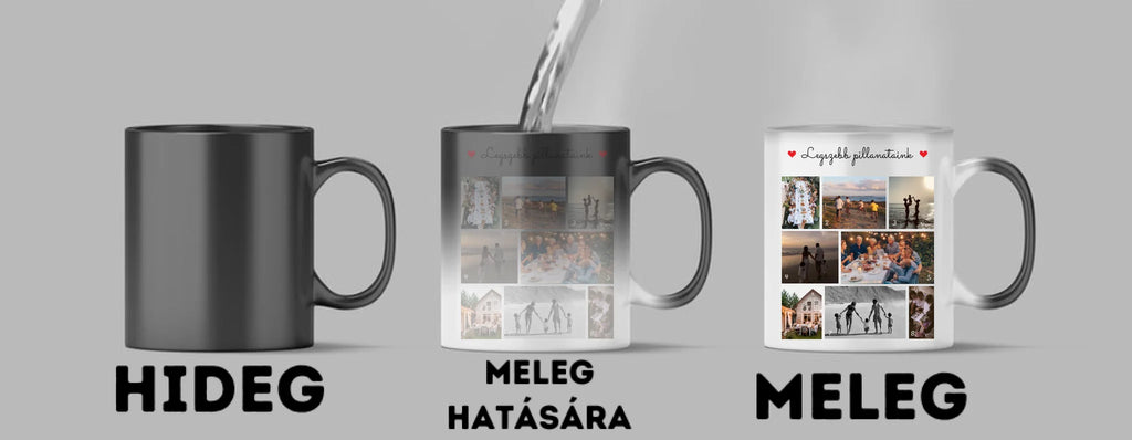 Legszebb pillanataink 1. - 8 fénykép - Saját fényképes bögre