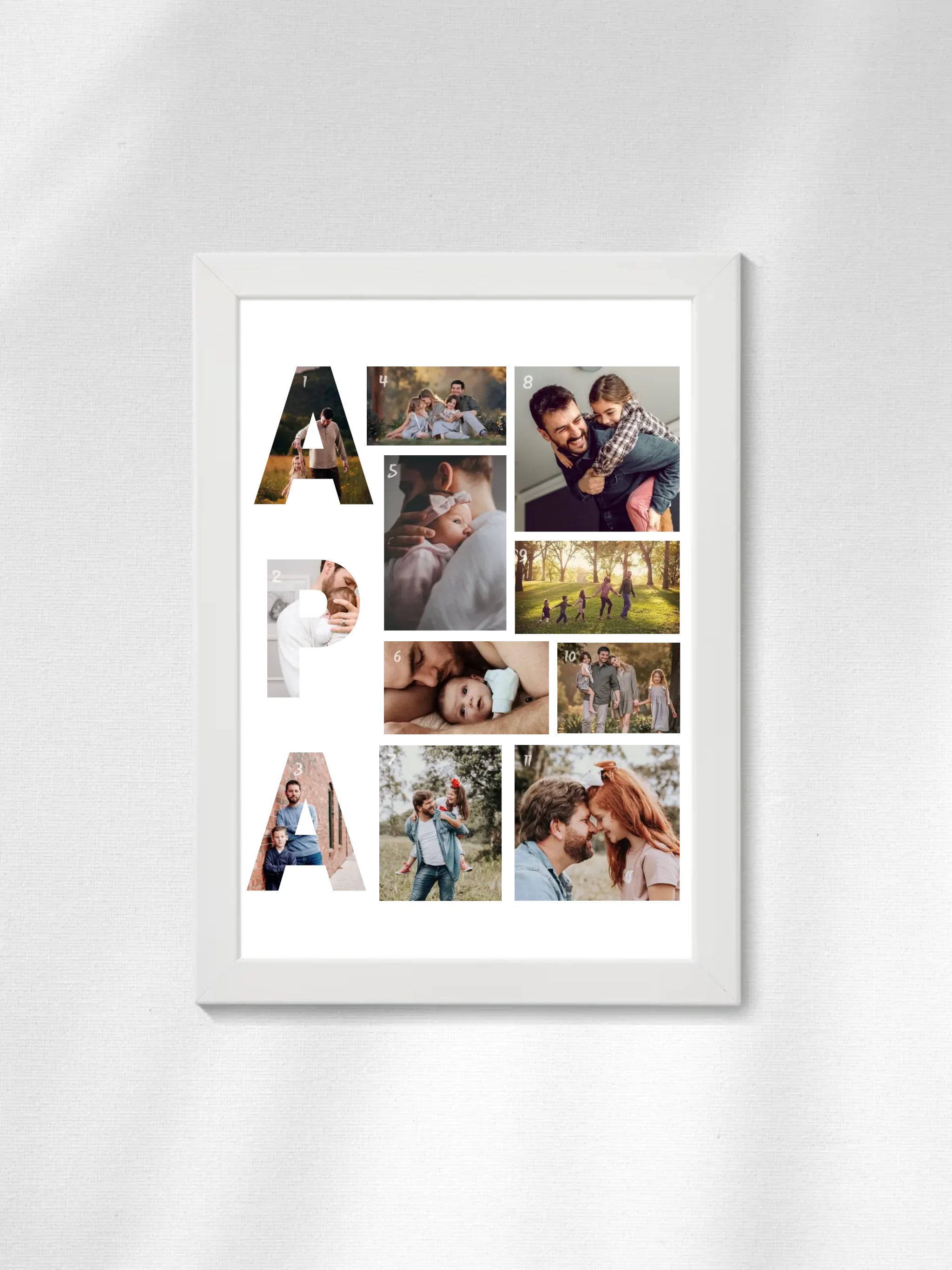 Apa 1. - 11 fénykép - Saját fényképes falikép