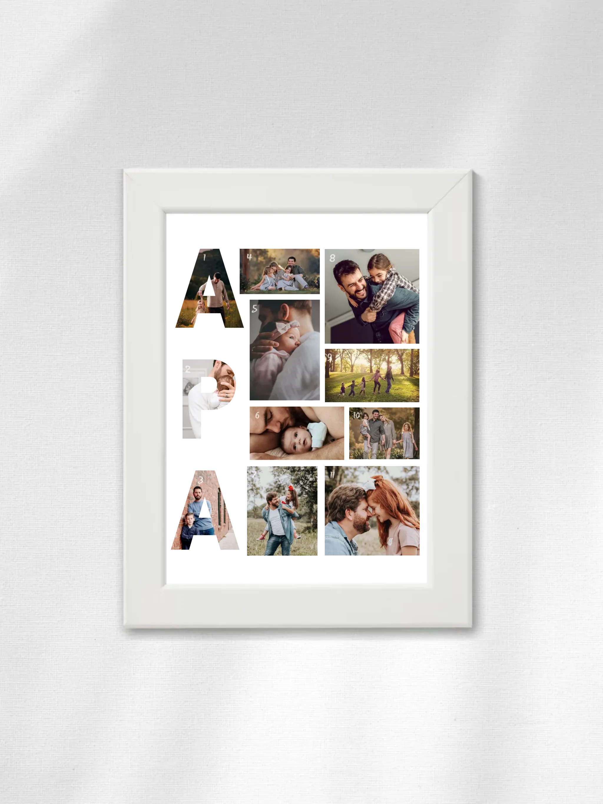 Apa 1. - 11 fénykép - Saját fényképes falikép