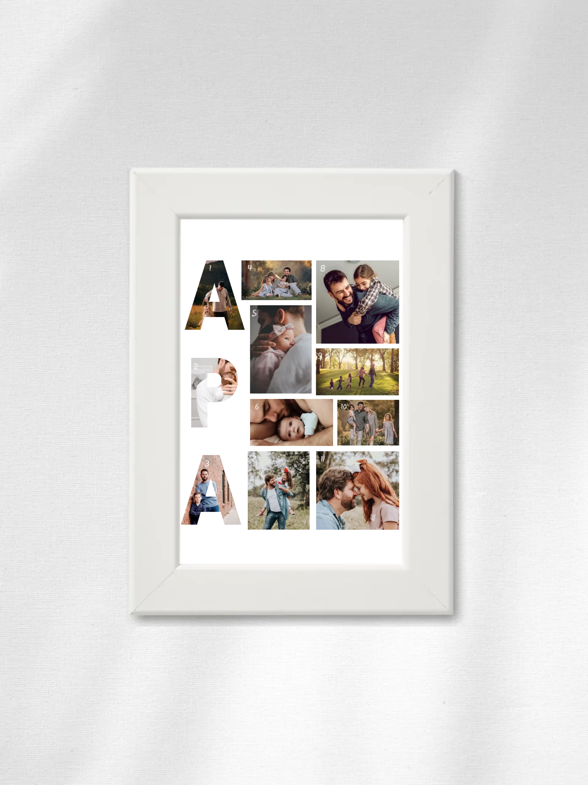 Apa 1. - 11 fénykép - Saját fényképes falikép