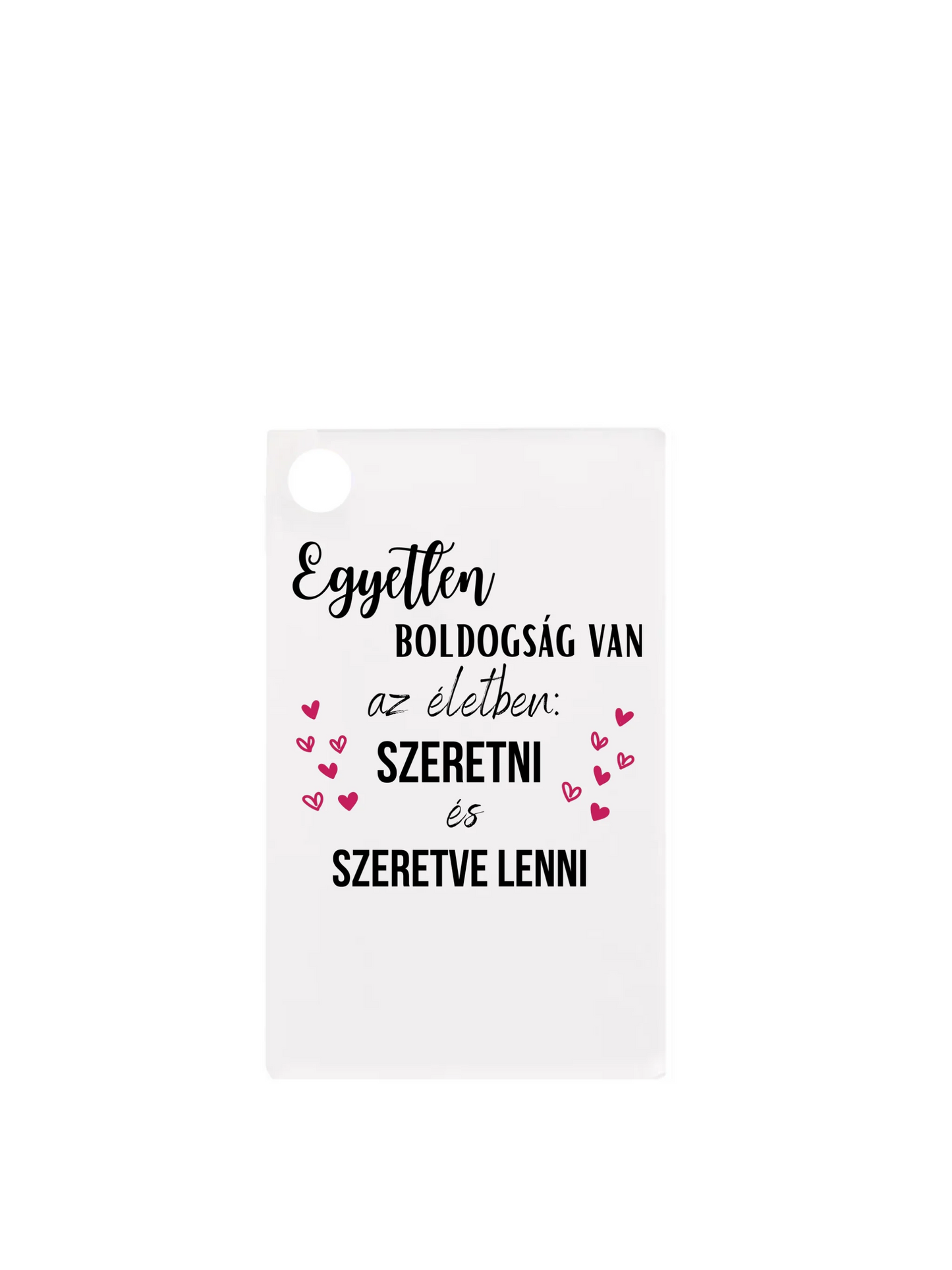 Stílusos laza pár - Egyedi személyre szabható téglalap kulcstartó
