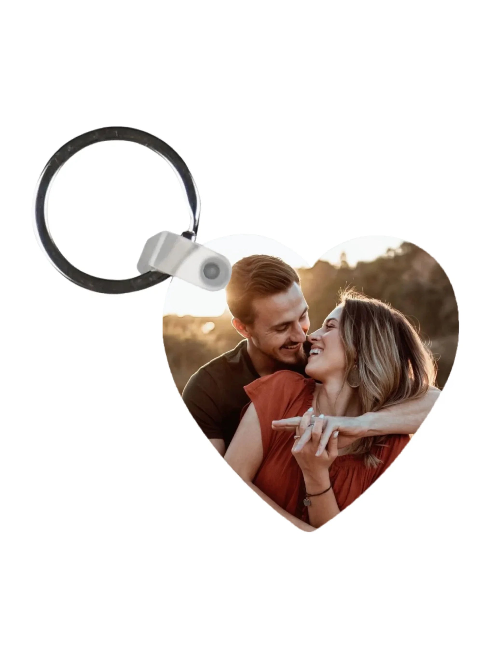 Szív alakú kulcstartó eleje