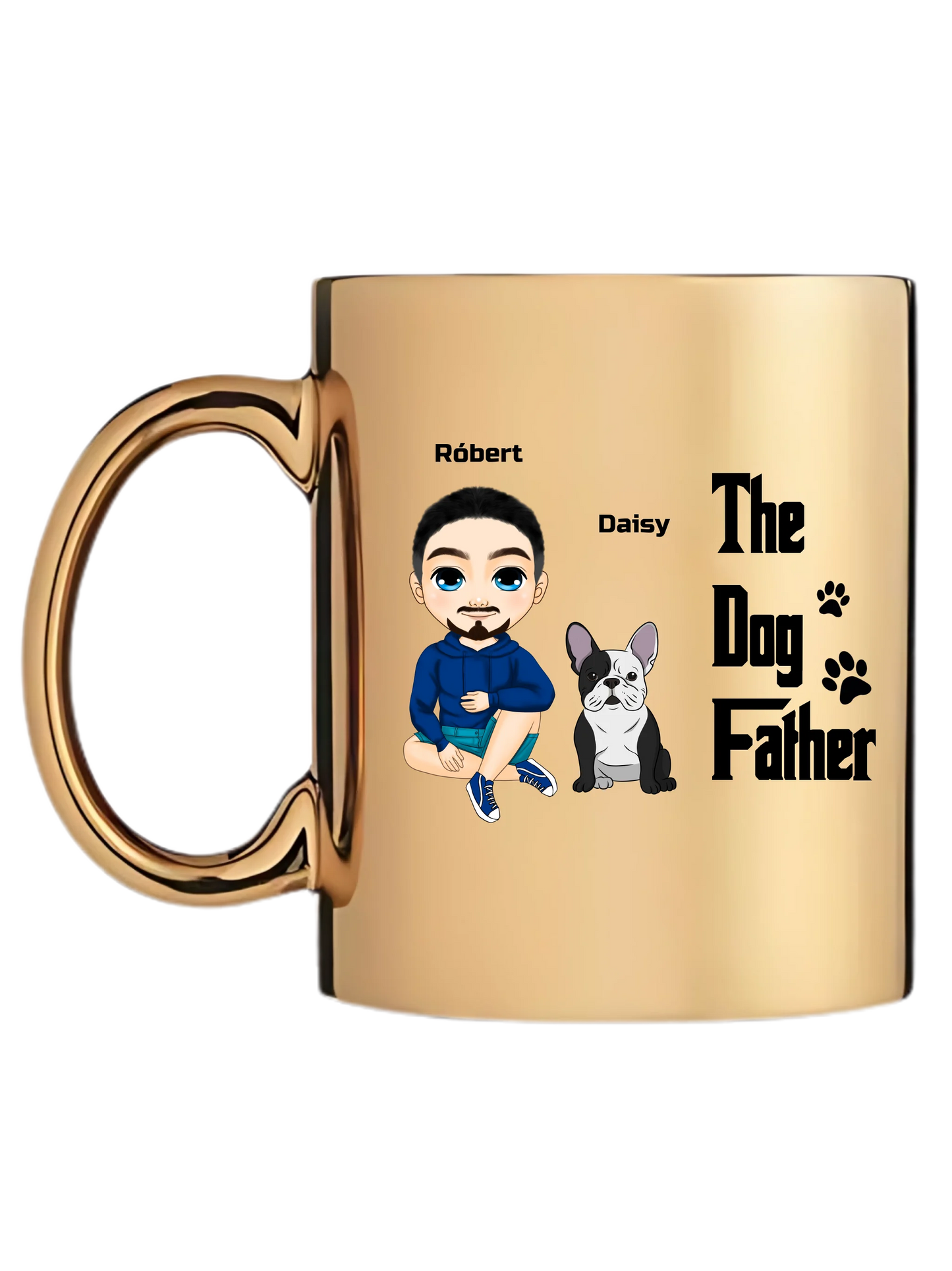 The Dog Father - Egyedi személyre szabott bögre