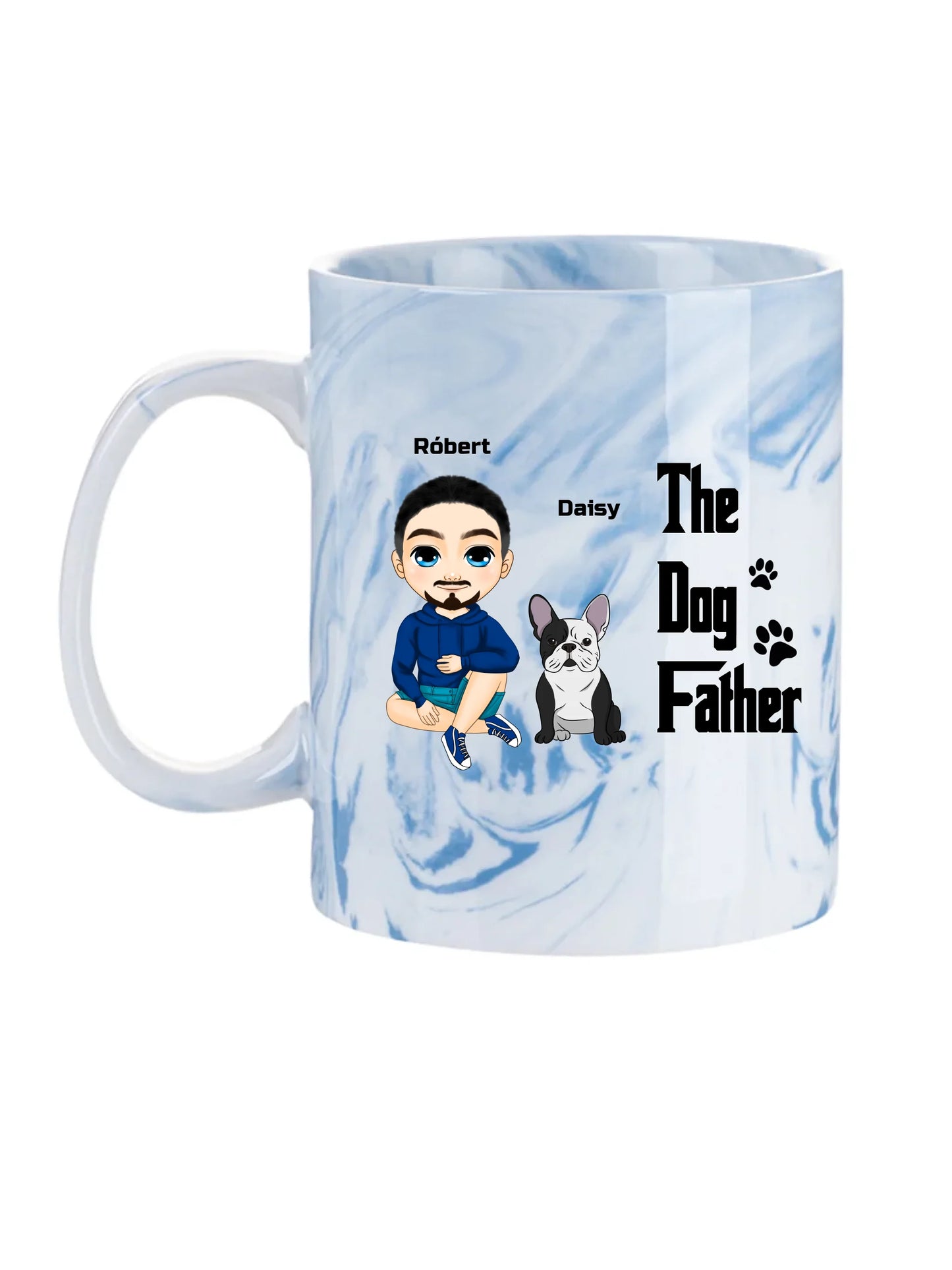 The Dog Father - Egyedi személyre szabott bögre