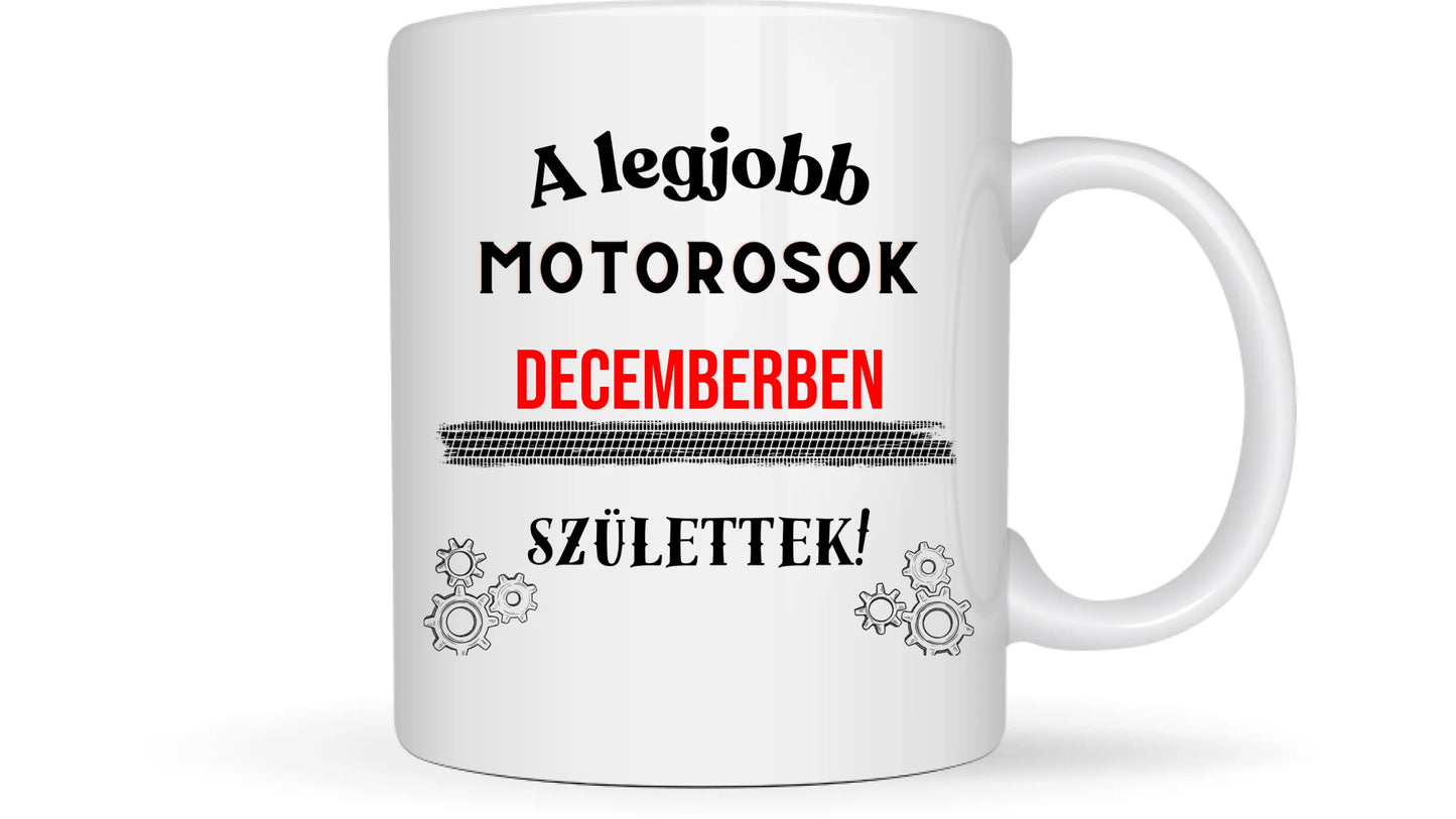 Legjobb motoros - Egyedi személyre szabható bögre