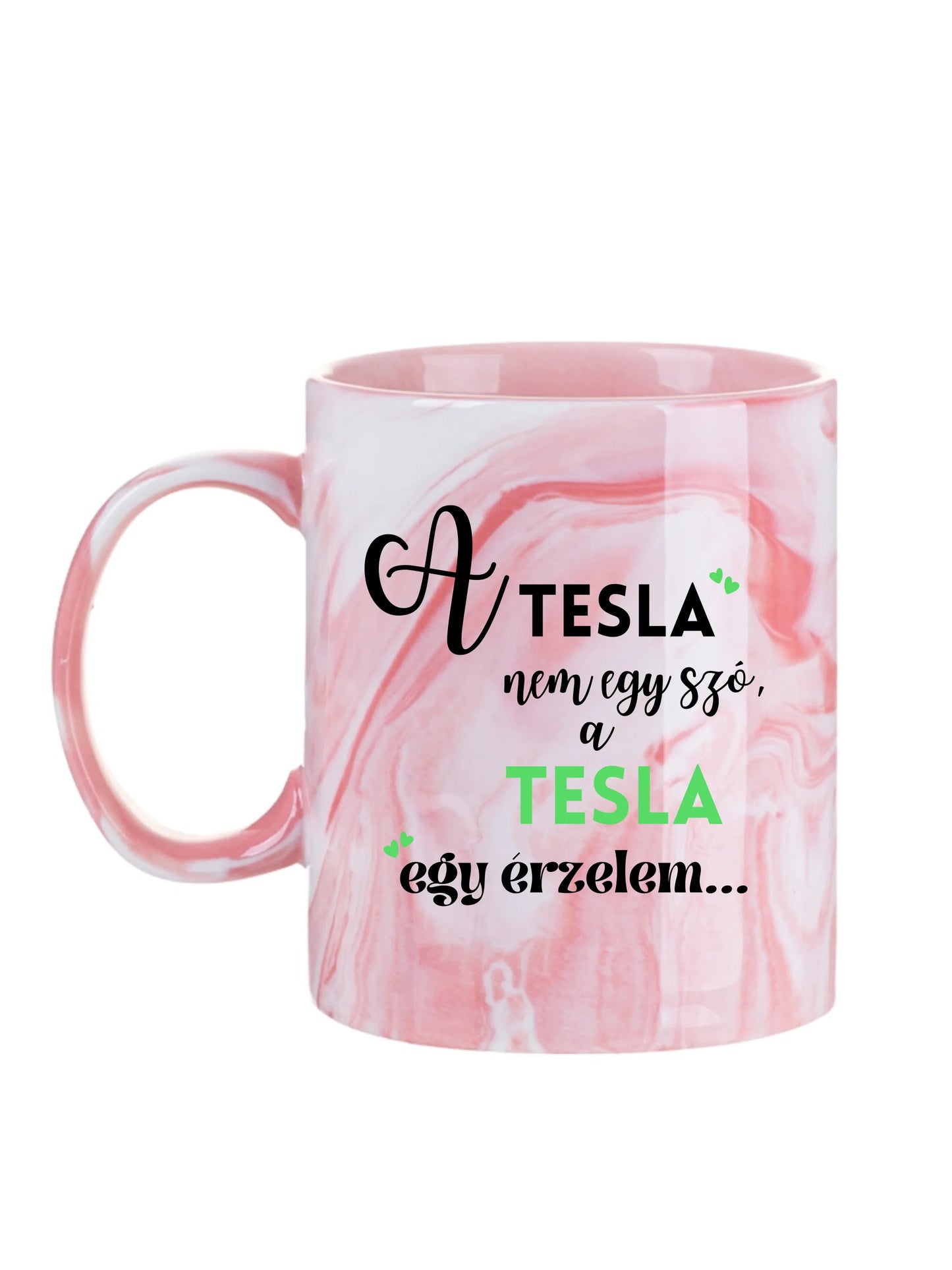 Tesla Model 3 - Egyedi személyre szabható bögre