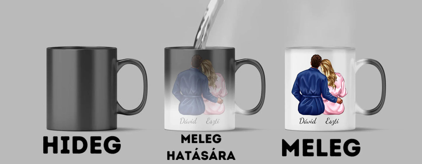 Hangulatos valentin nap otthon - Egyedi személyre szabható bögre