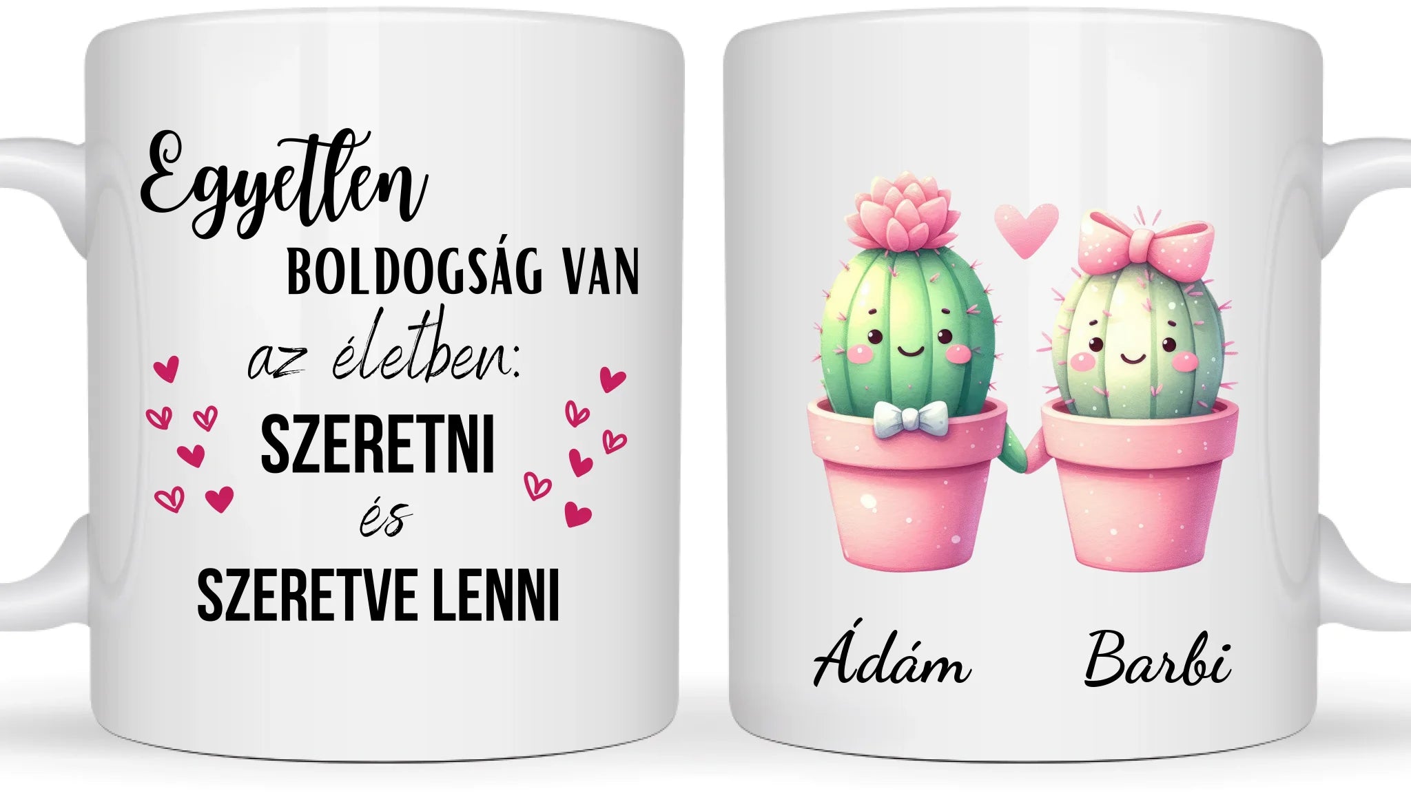 Valentin napi cuki növények - Egyedi személyre szabható bögre