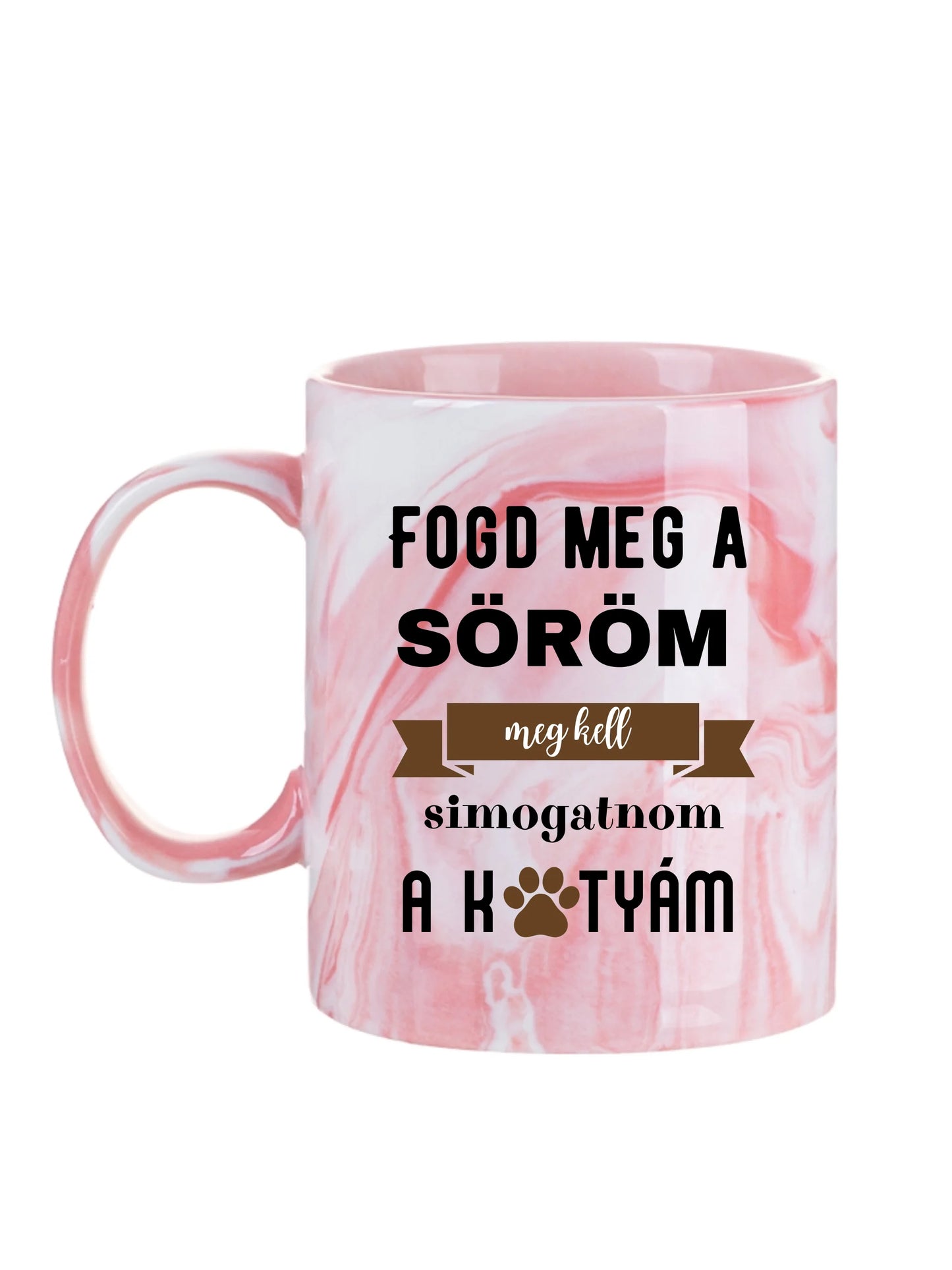Kutya kukucskál a sarokban - Egyedi személyre szabható bögre