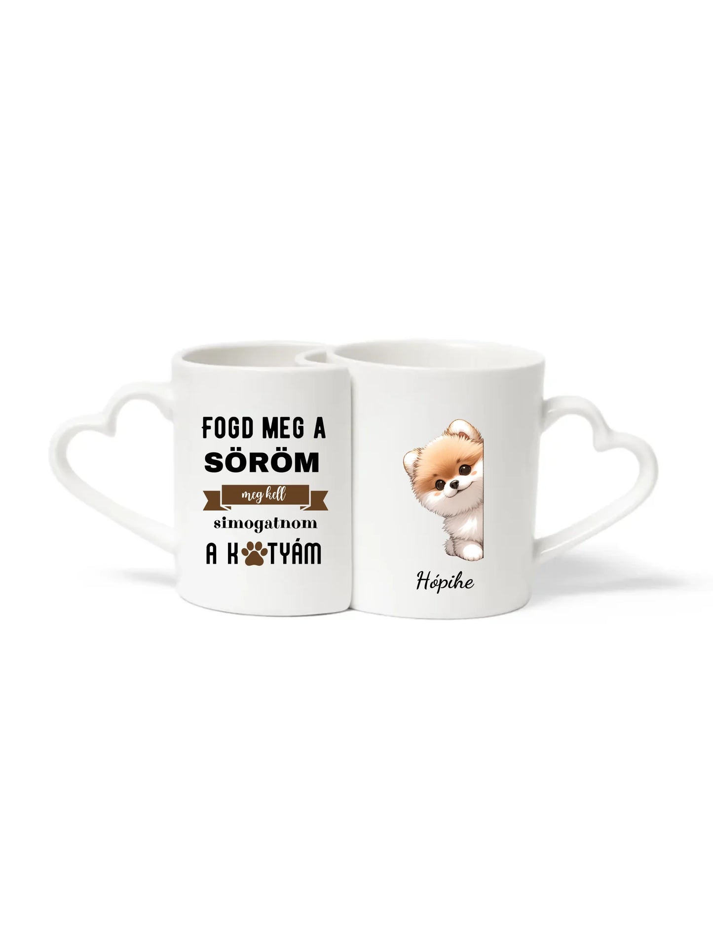 Páros bögre felülről