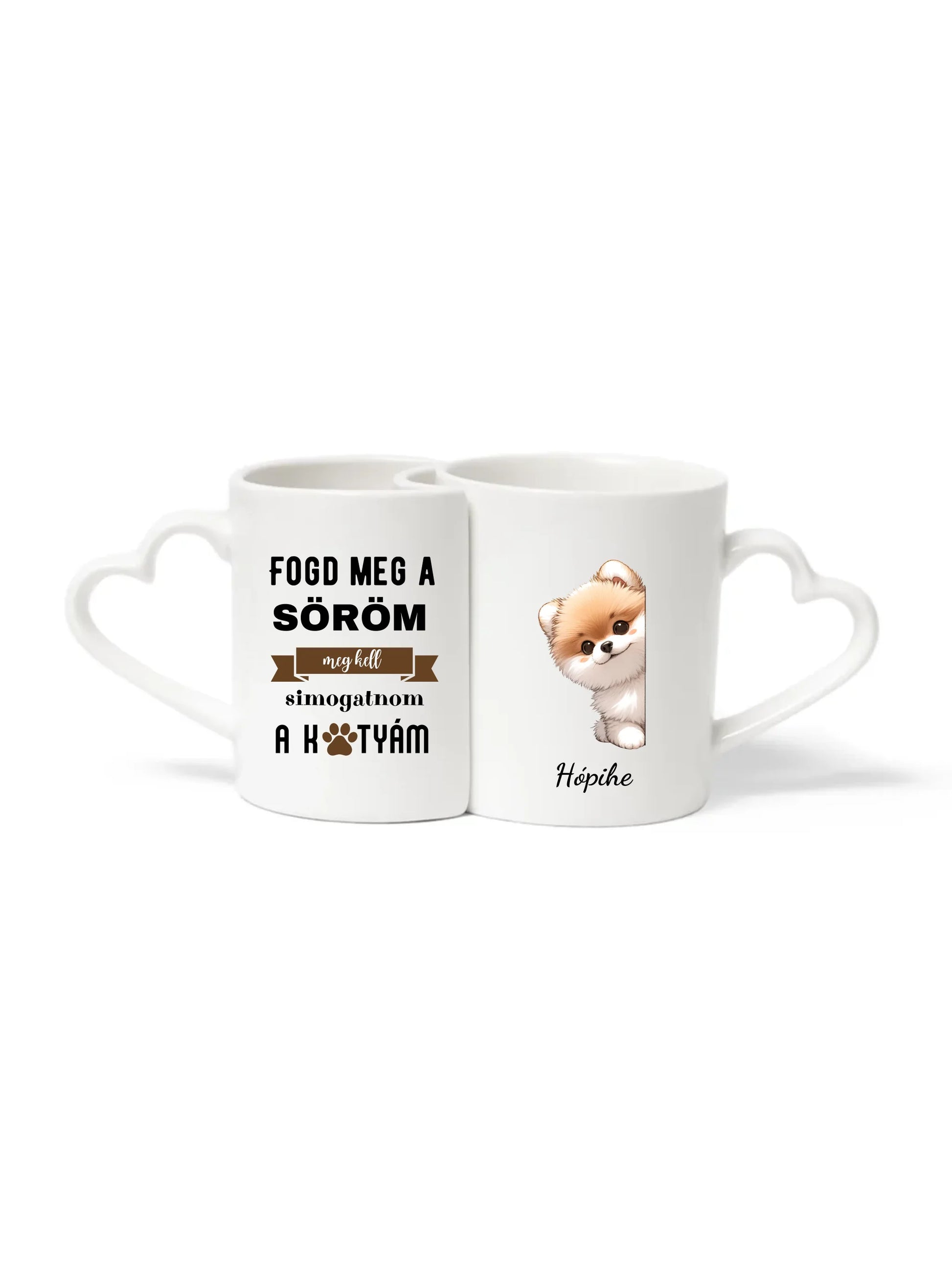 Páros bögre felülről
