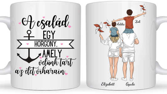 Nyári családi kirándulás akár 2 Gyermekkel - Egyedi személyre szabható bögre