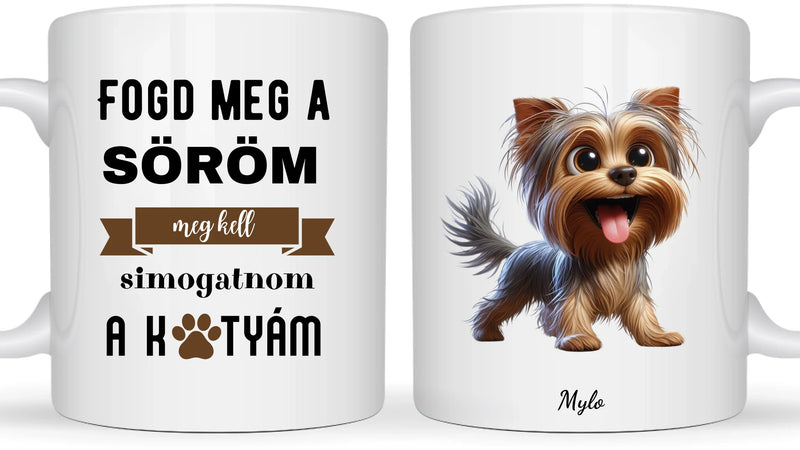Több mint 30 kutyafajta - Egyedi személyre szabható kutyás bögre