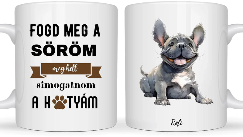 Kutyusok - Egyedi személyre szabható bögre