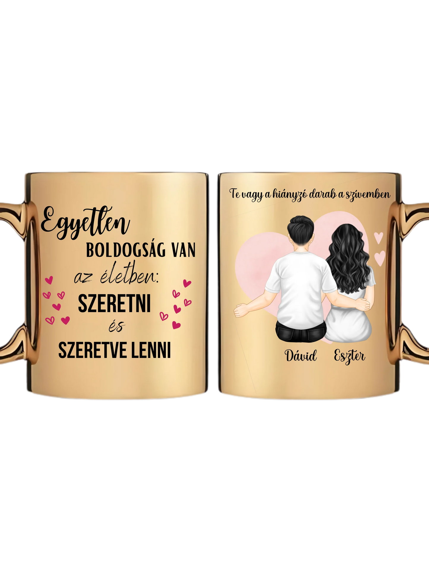 Pároknak - Egyedi személyre szabott bögre