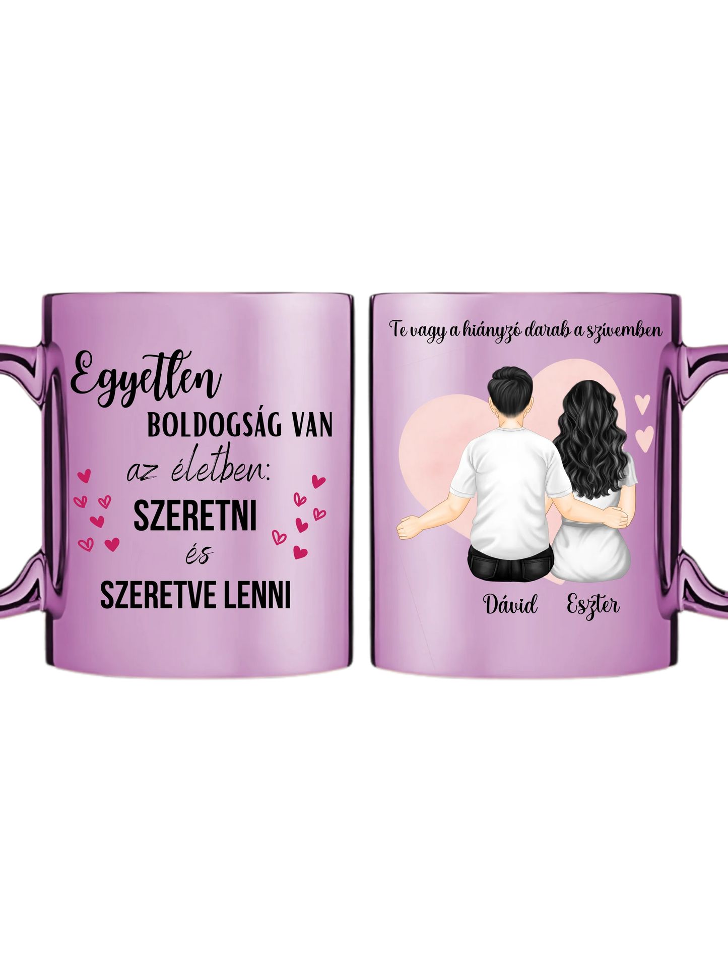 Pároknak - Egyedi személyre szabott bögre