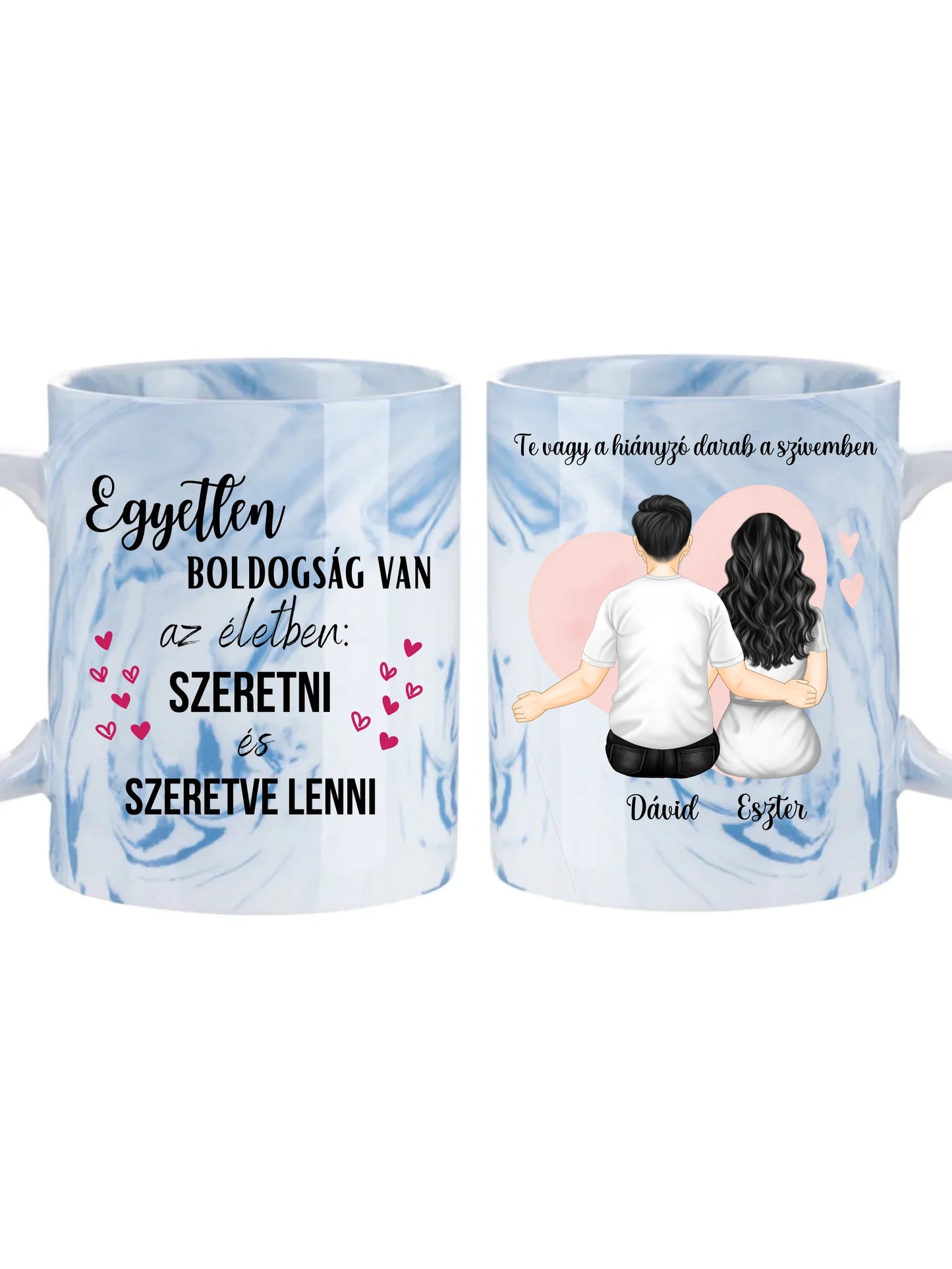Pároknak - Egyedi személyre szabott bögre