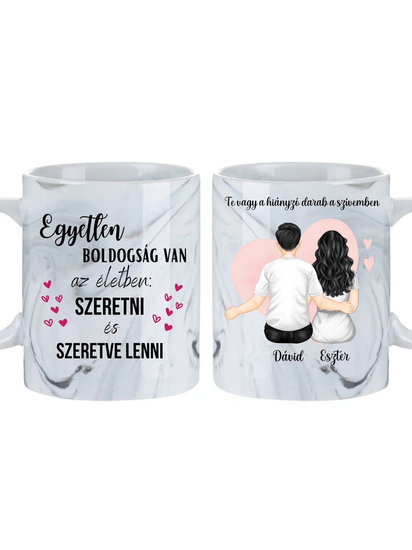 Pároknak - Egyedi személyre szabott bögre