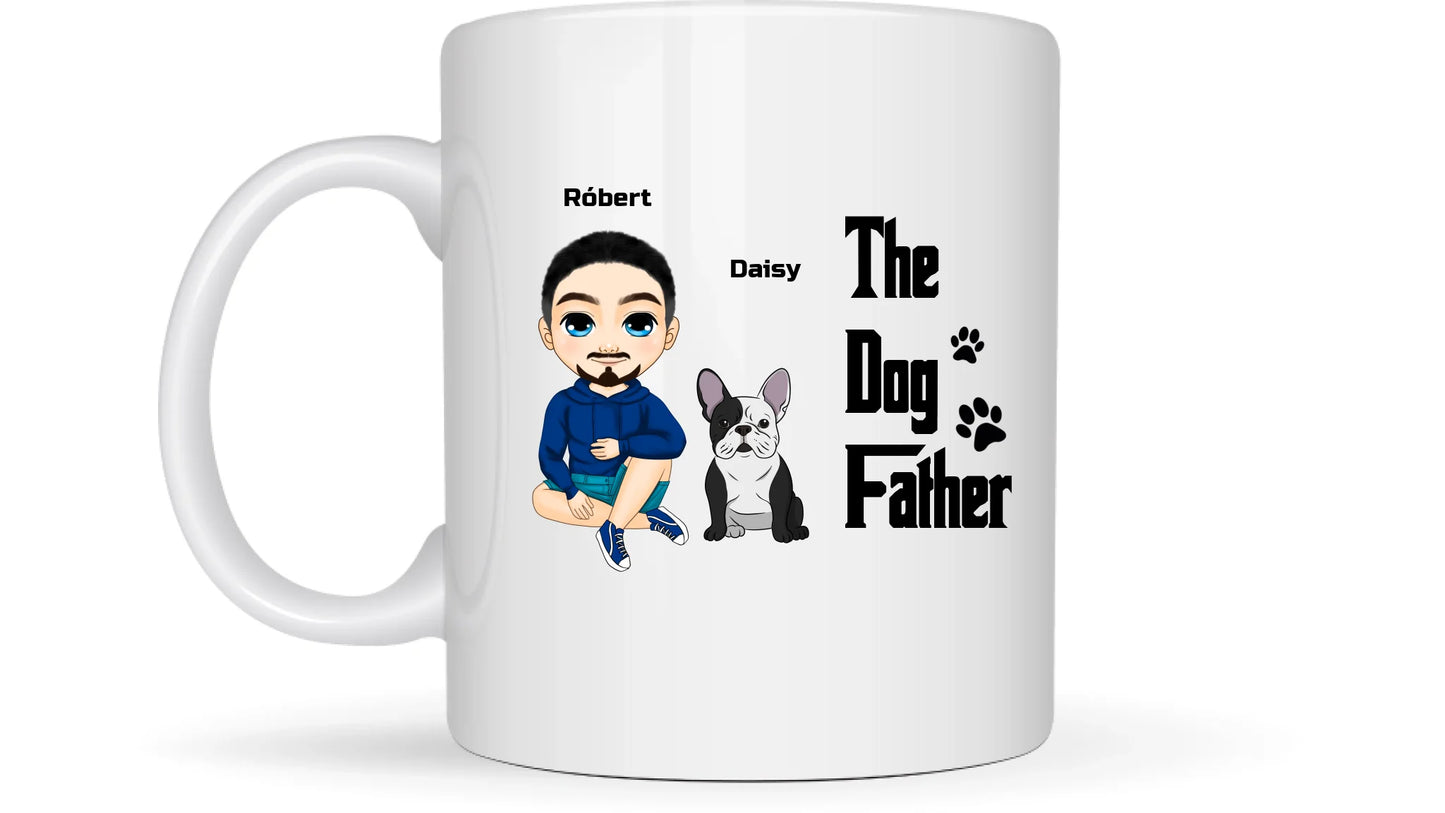 The Dog Father - Egyedi személyre szabott bögre