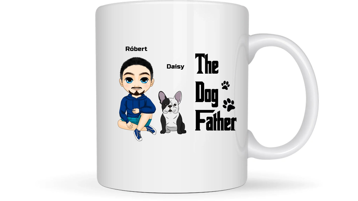 The Dog Father - Egyedi személyre szabott bögre
