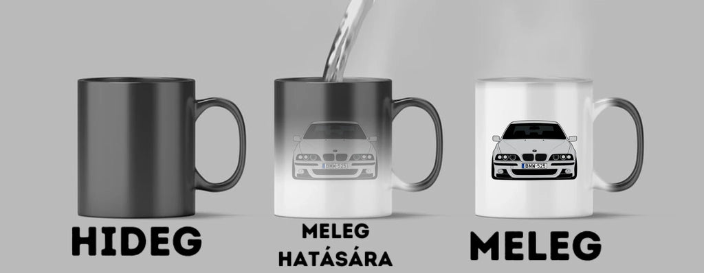 BMW E39 - Egyedi személyre szabható bögre