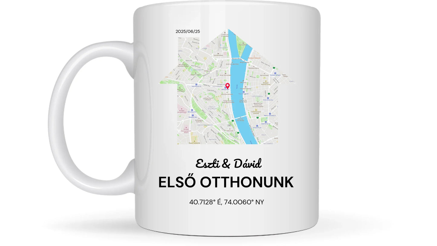Első Otthonunk - Személyre szabható bögre
