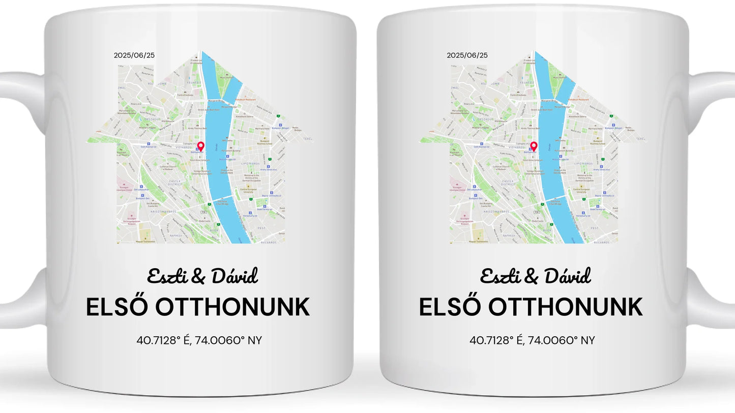 Első Otthonunk - Személyre szabható bögre