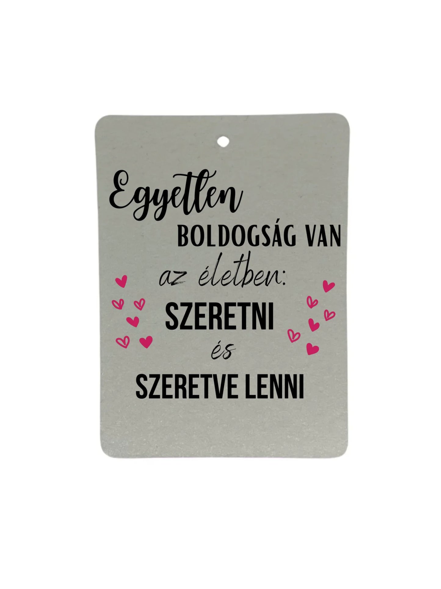 Szerencsés barom - Ajándék pároknak - Személyre szabható autóillatosító