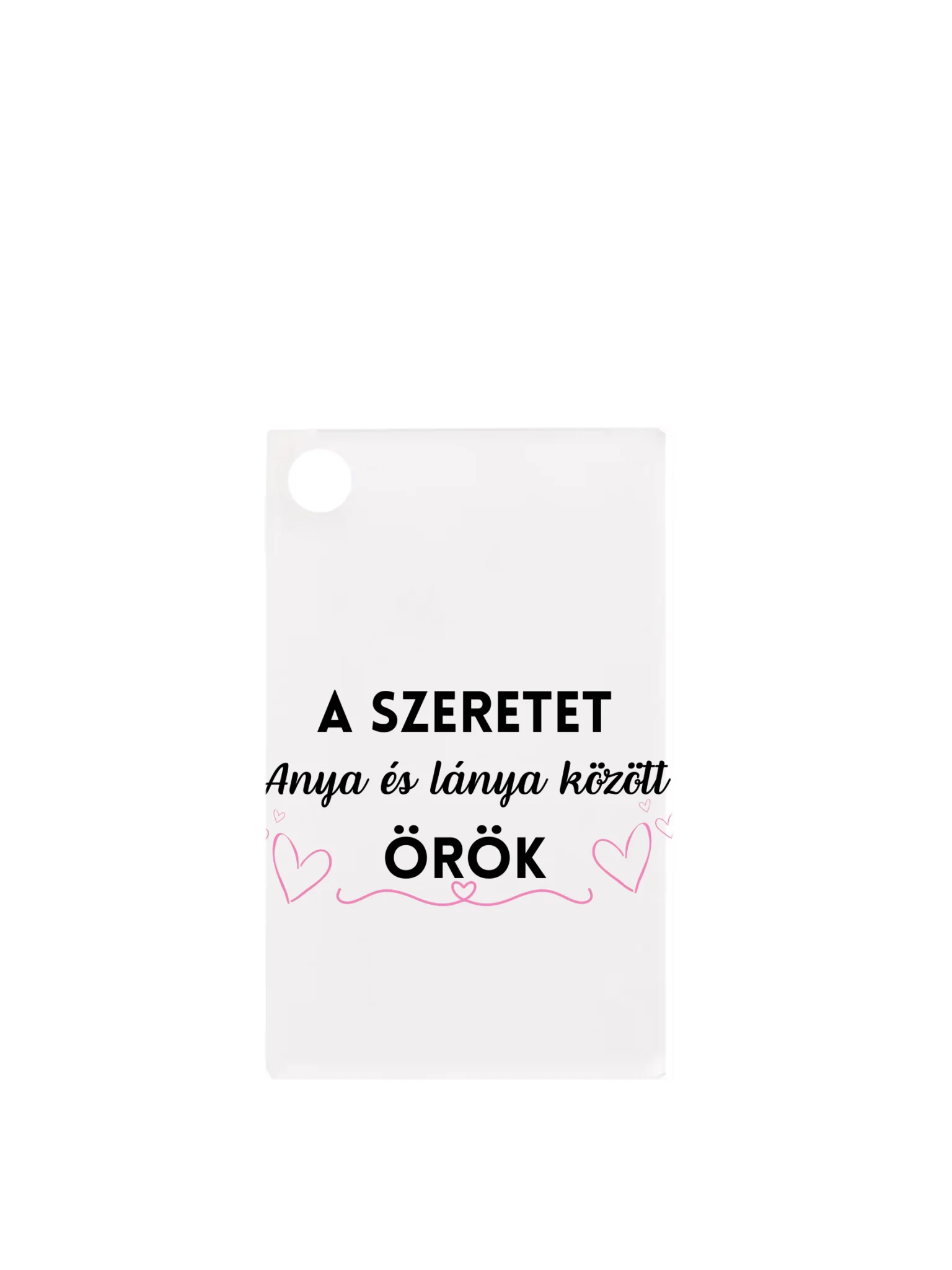 Téglalap alakú kulcstartó hátulja minden nélkül belső nélkül - álló