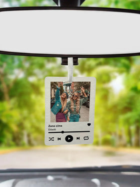 Spotify zeneszámos - Válaszd ki a kedvenc zenéd! - Személyre szabható autóillatosító