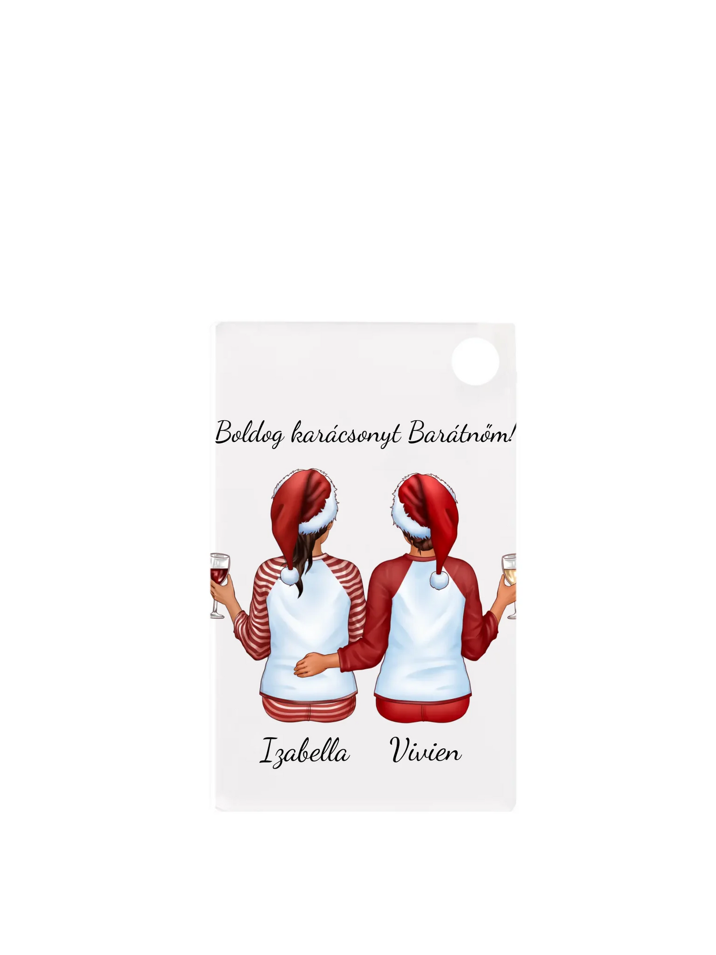 Téglalap alakú kulcstartó eleje minden nélkül belső nélkül - álló