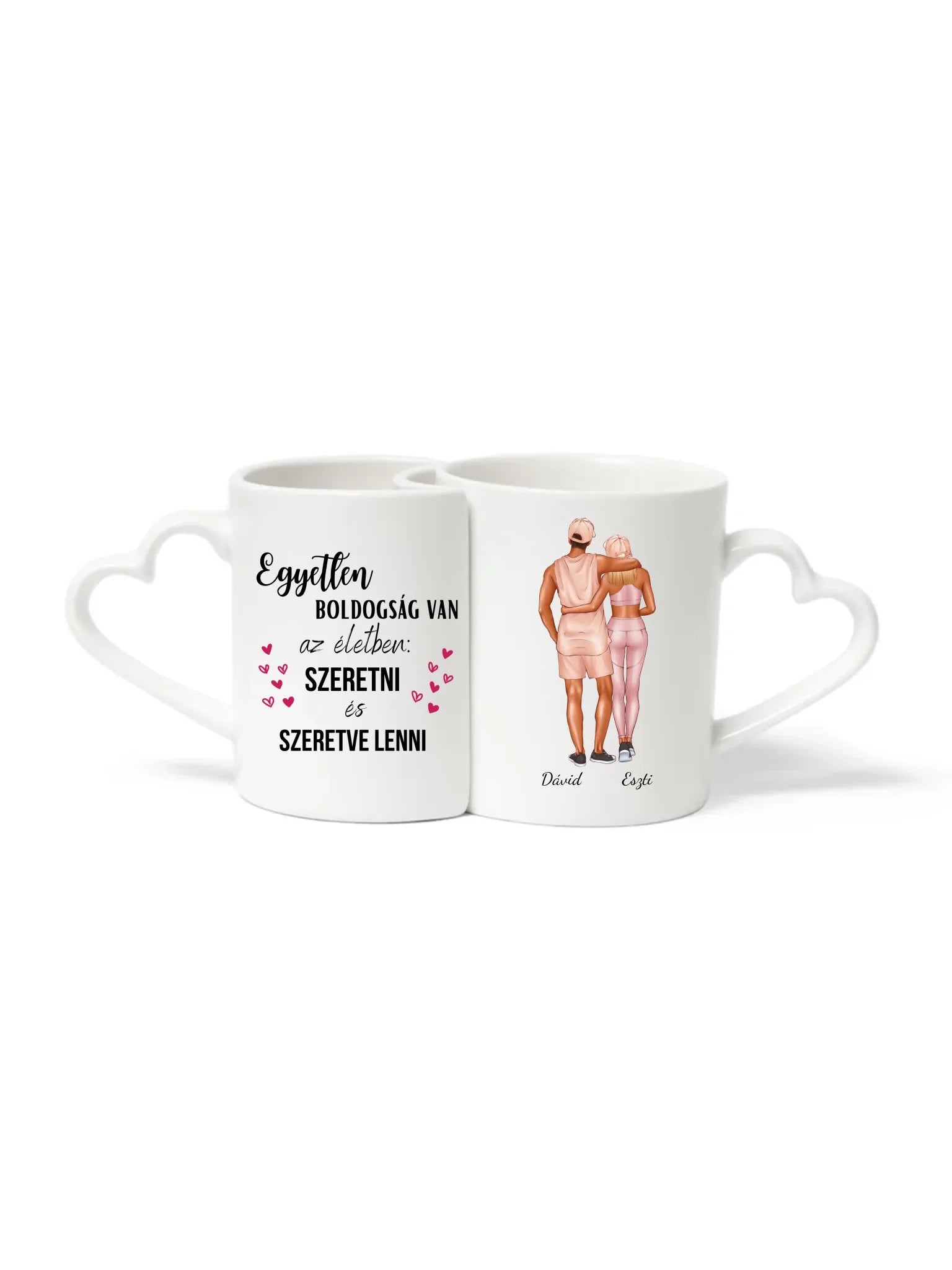 Páros bögre felülről