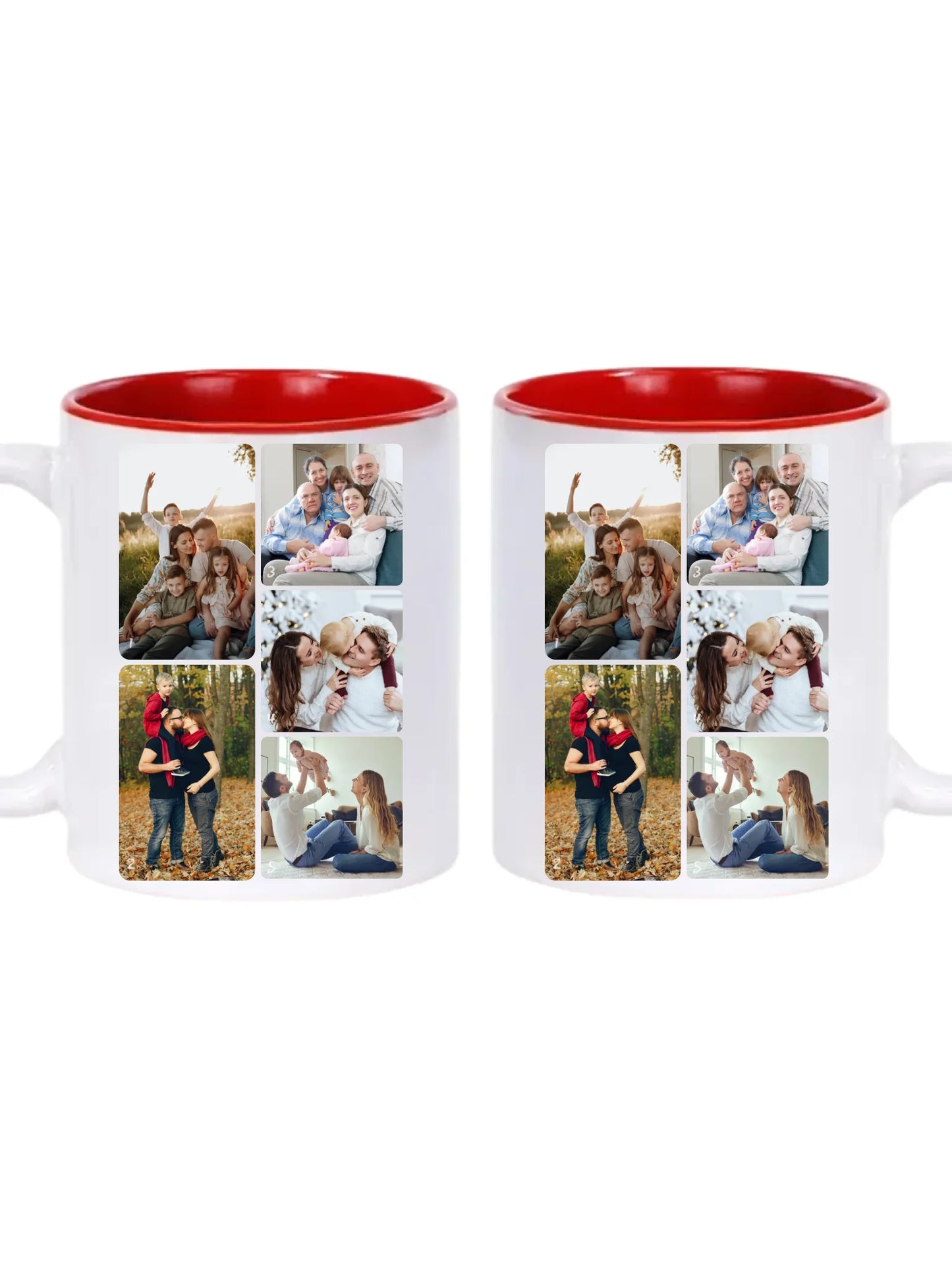 Minimalista fotókollázs - 5 kép - Fényképes bögre