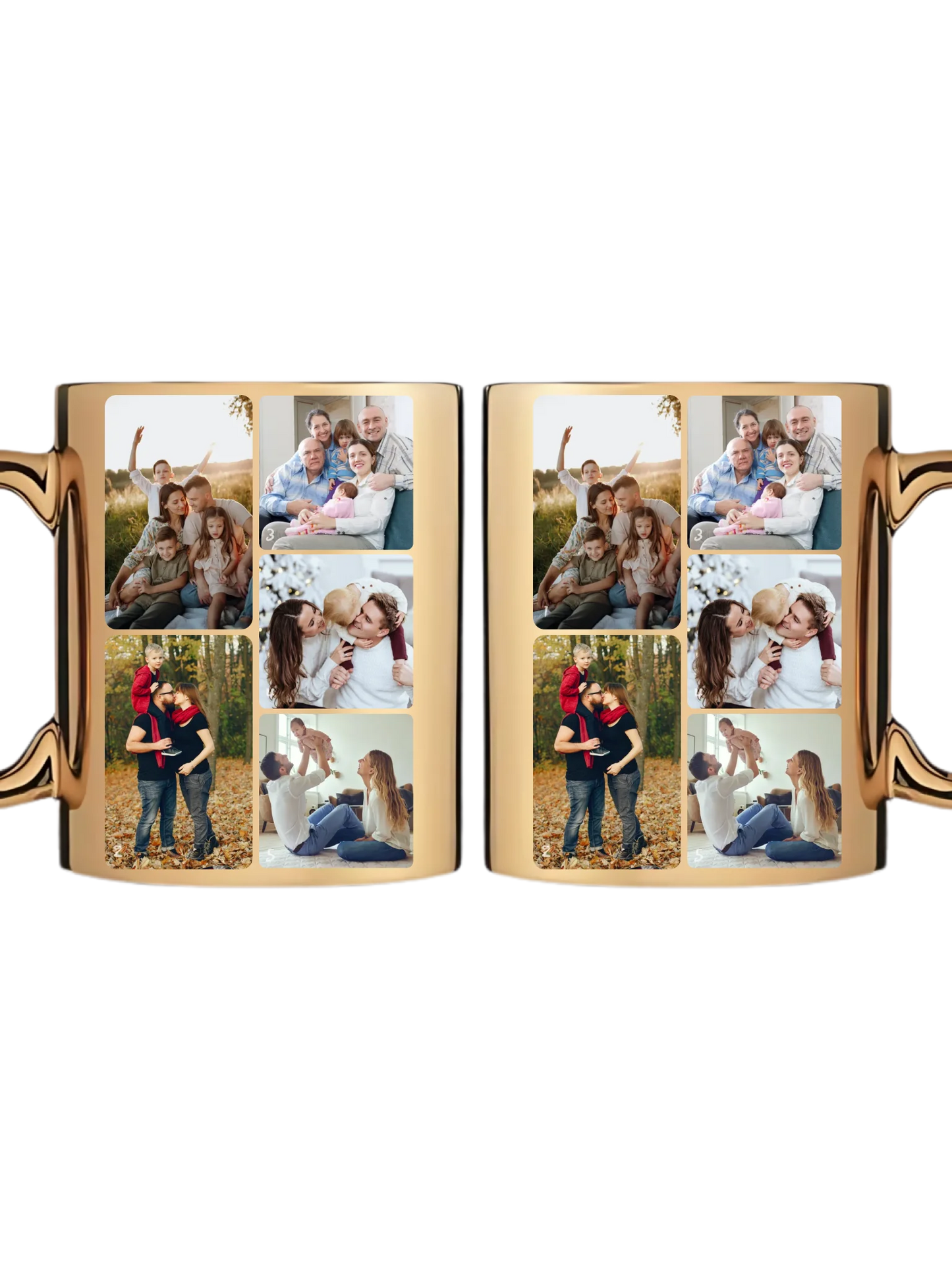 Minimalista fotókollázs - 5 kép - Fényképes bögre