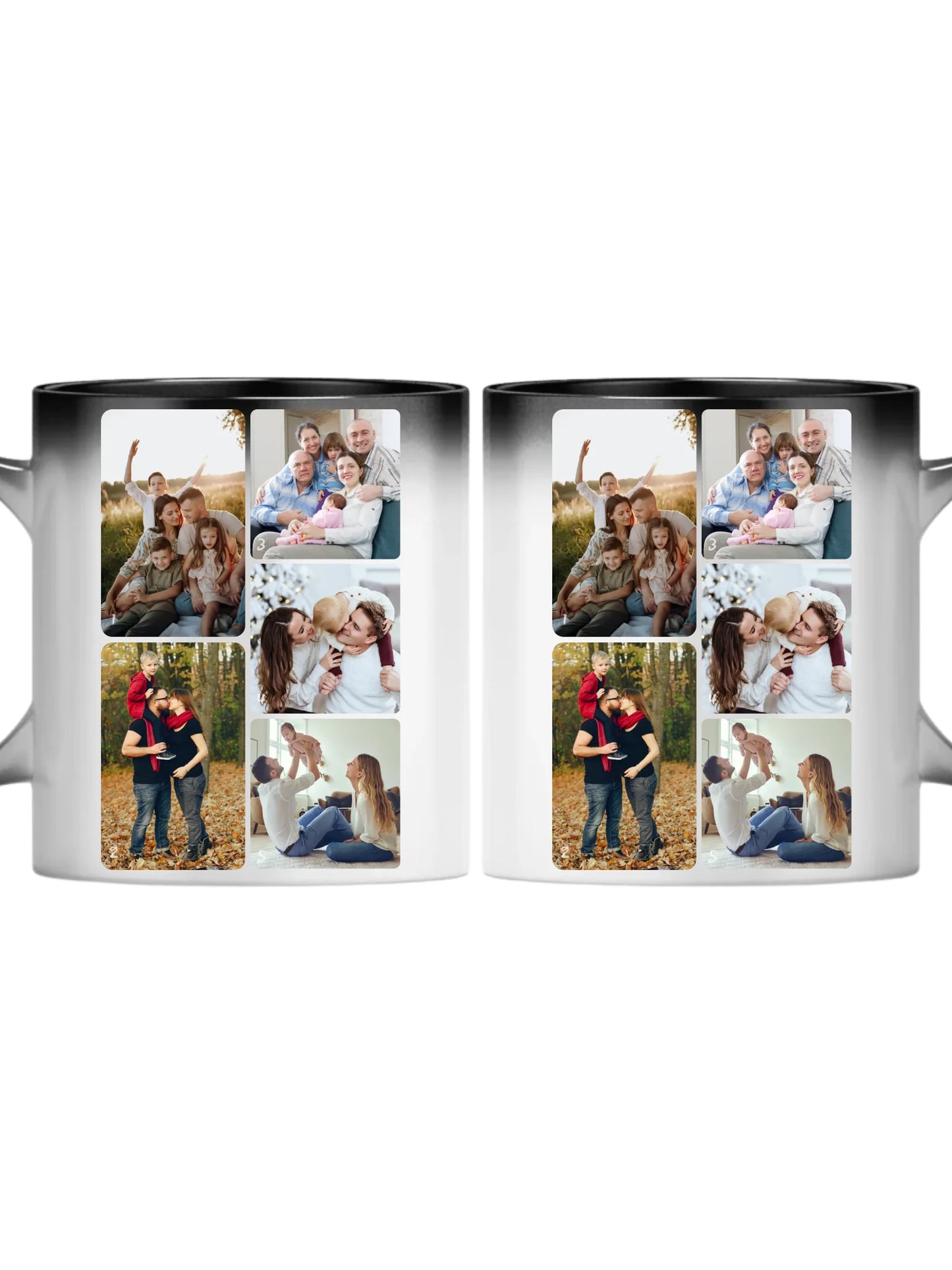 Minimalista fotókollázs - 5 kép - Fényképes bögre