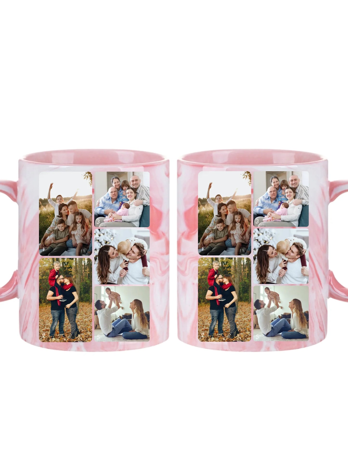 Minimalista fotókollázs - 5 kép - Fényképes bögre