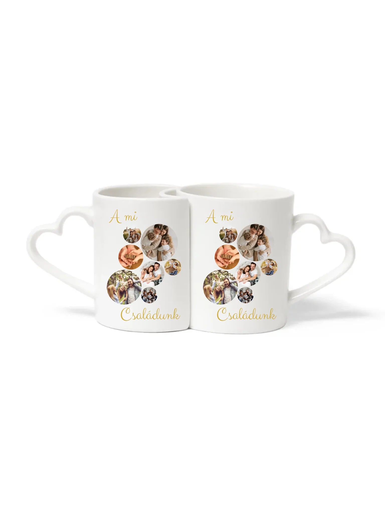 Páros bögre felülről