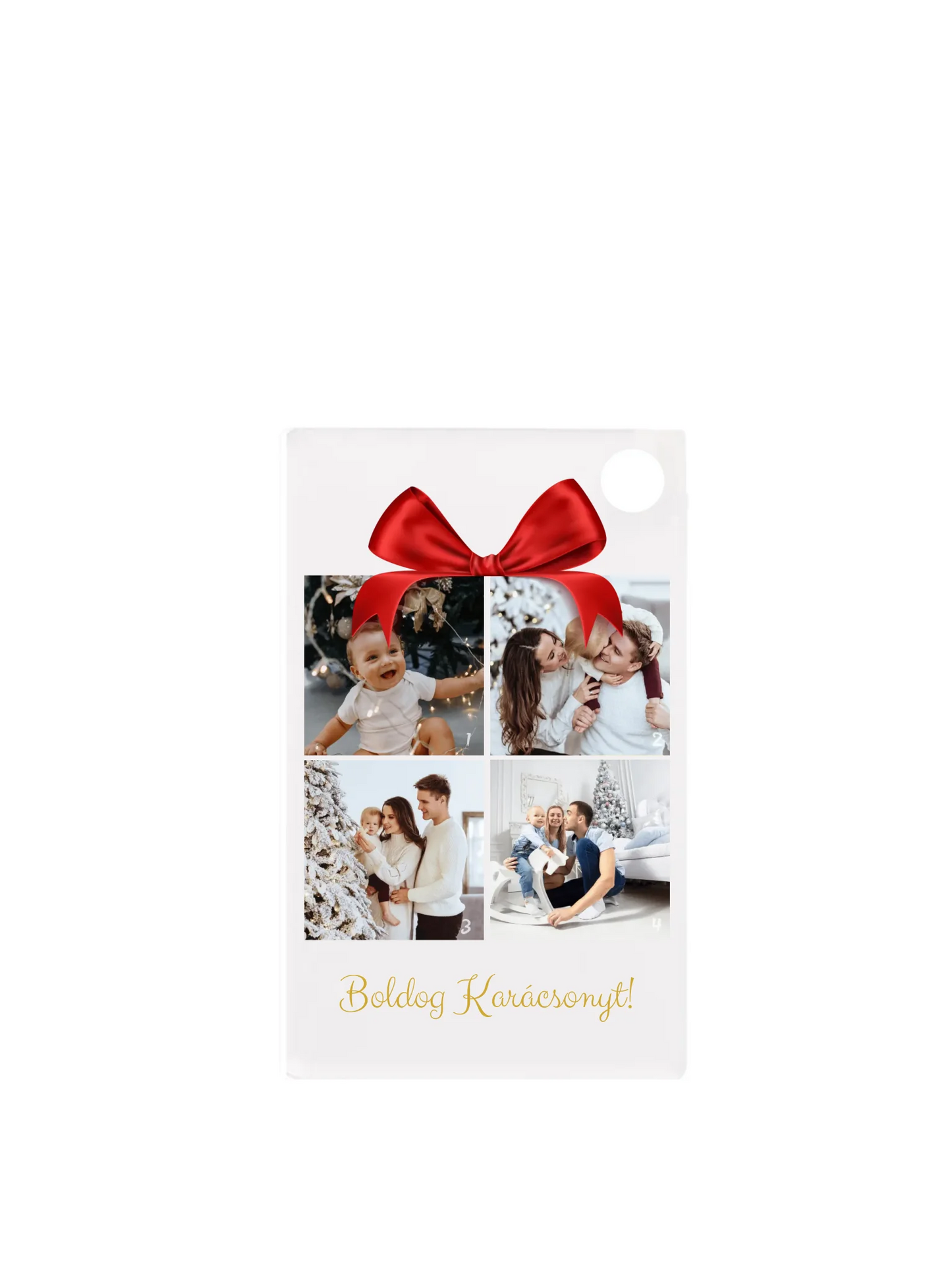 Téglalap alakú kulcstartó eleje minden nélkül belső nélkül - álló