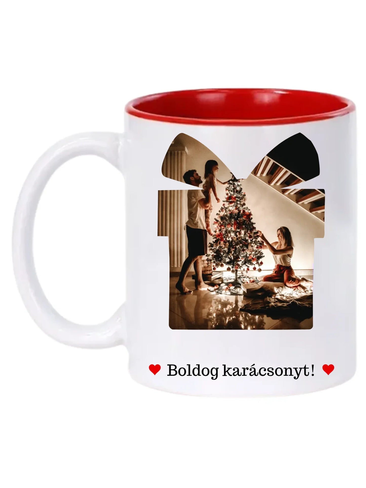 Fényképes karácsonyi ajándék - Ajándék Karácsonyra - Fényképes bögre