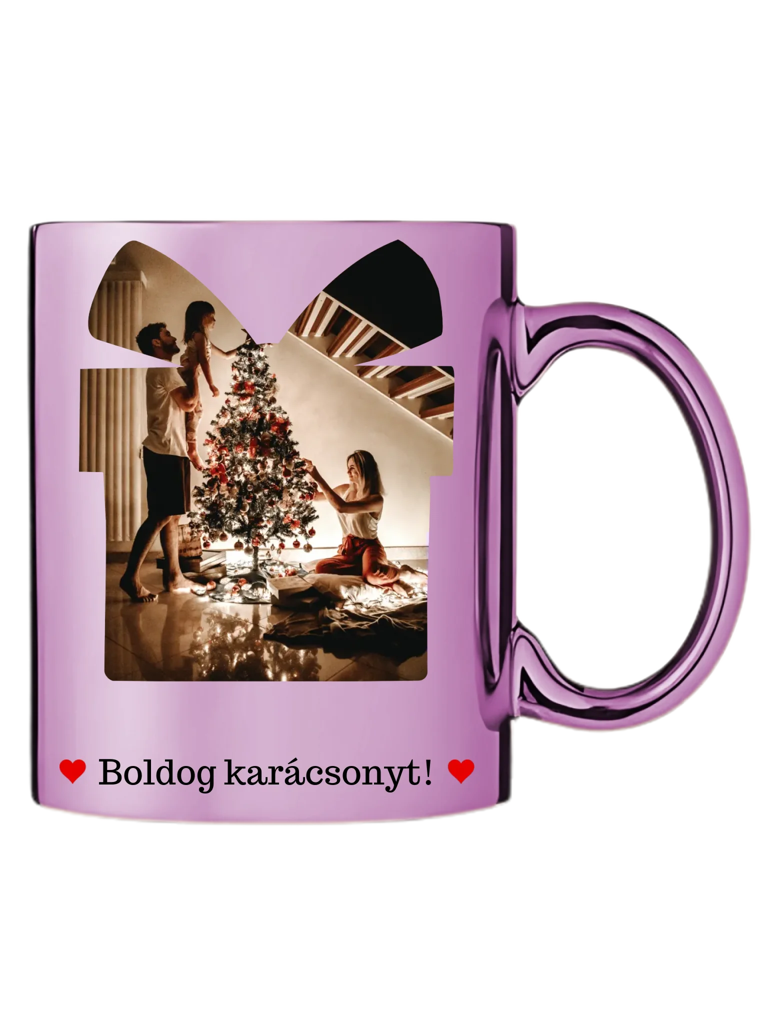 Fényképes karácsonyi ajándék - Ajándék Karácsonyra - Fényképes bögre