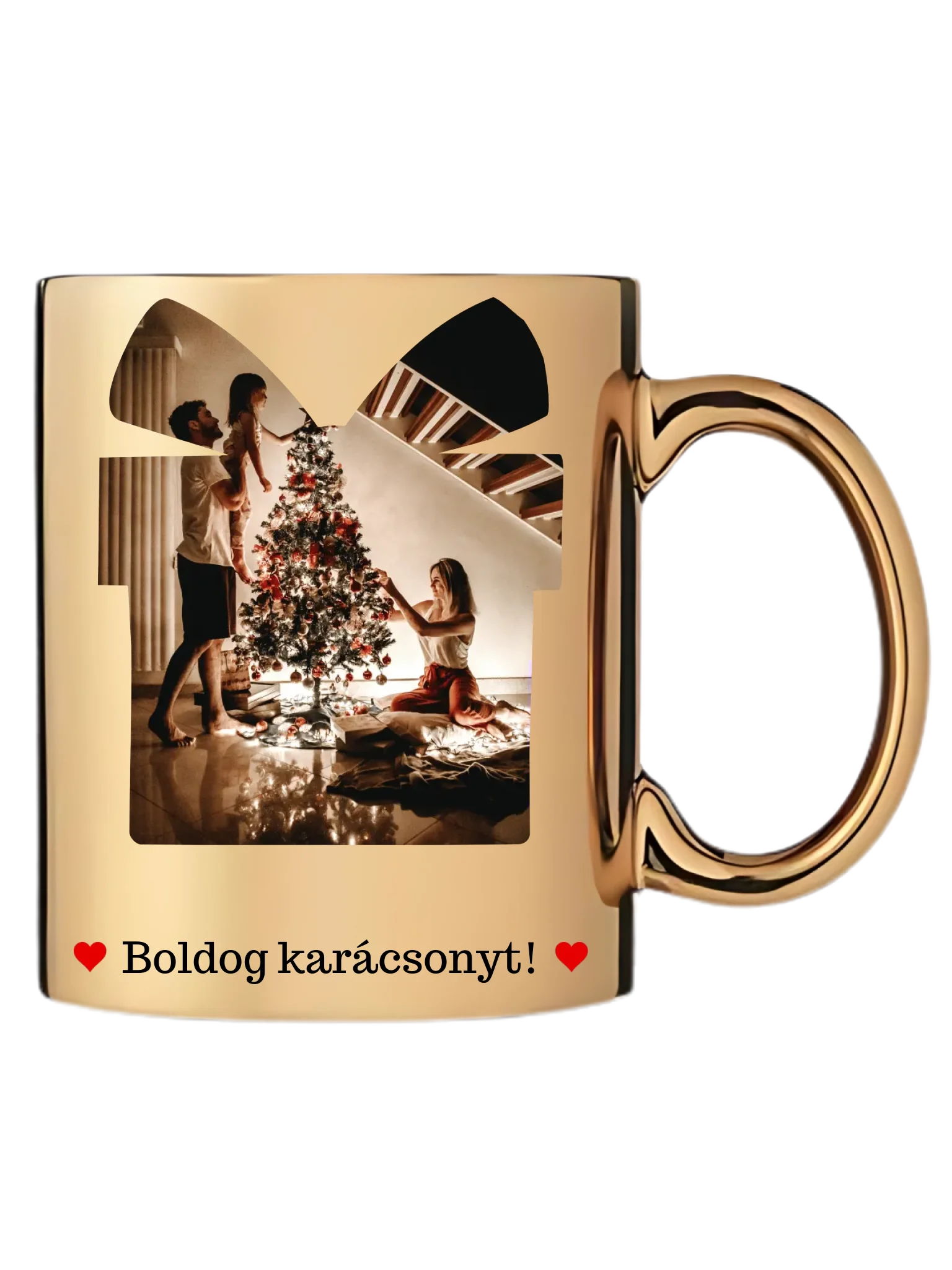 Fényképes karácsonyi ajándék - Ajándék Karácsonyra - Fényképes bögre