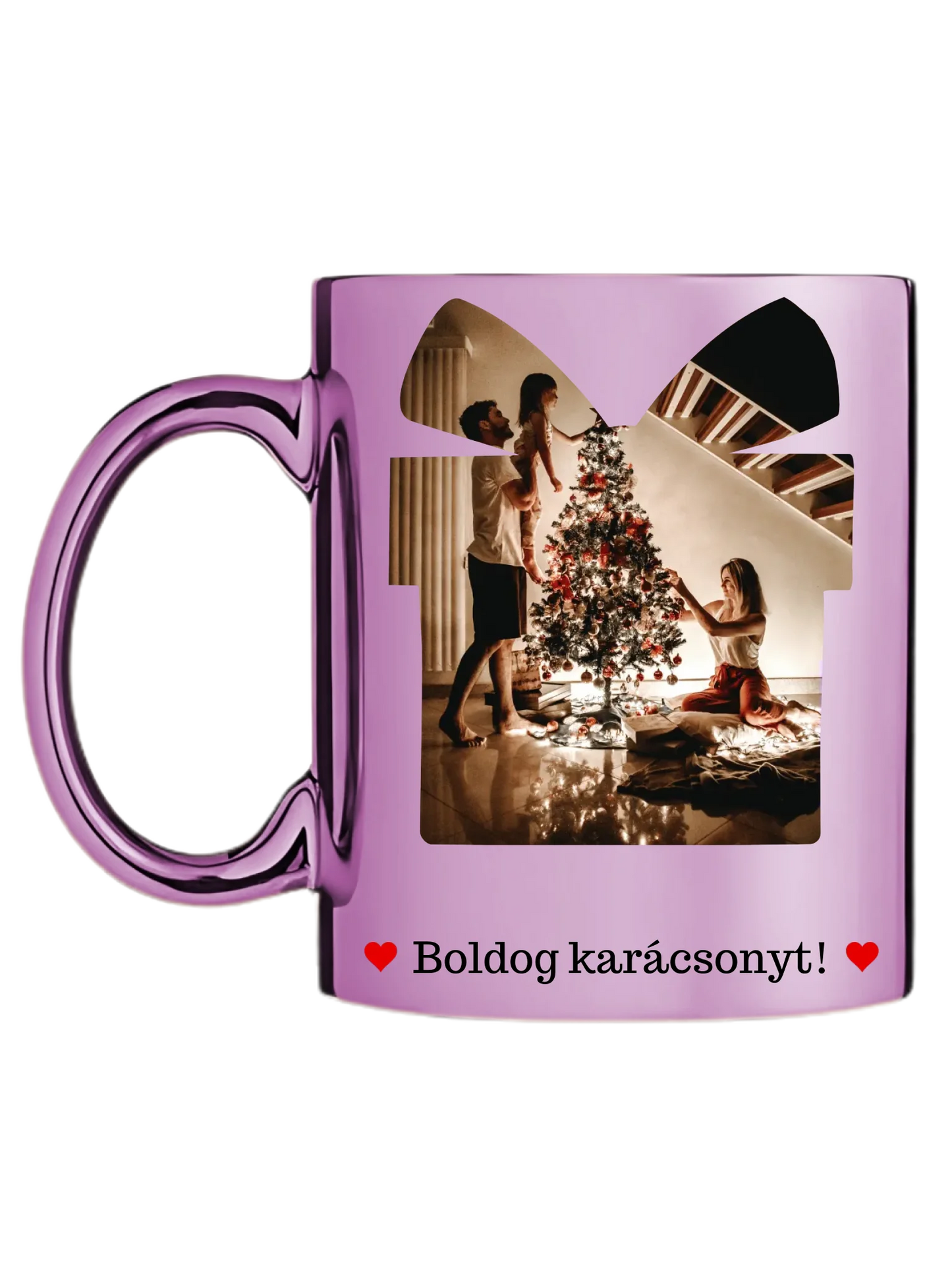 Fényképes karácsonyi ajándék - Ajándék Karácsonyra - Fényképes bögre