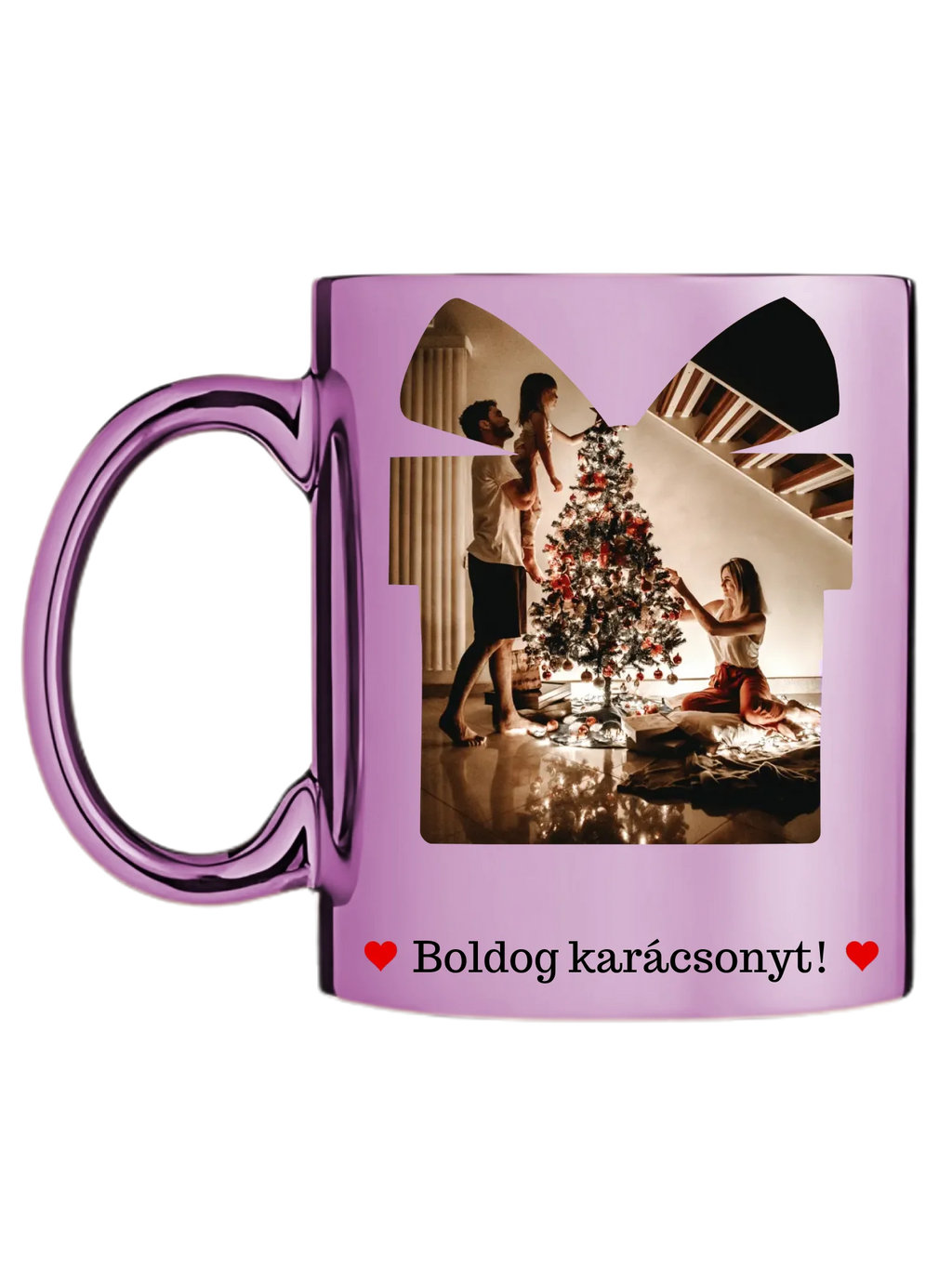 Fényképes karácsonyi ajándék - Ajándék Karácsonyra - Fényképes bögre